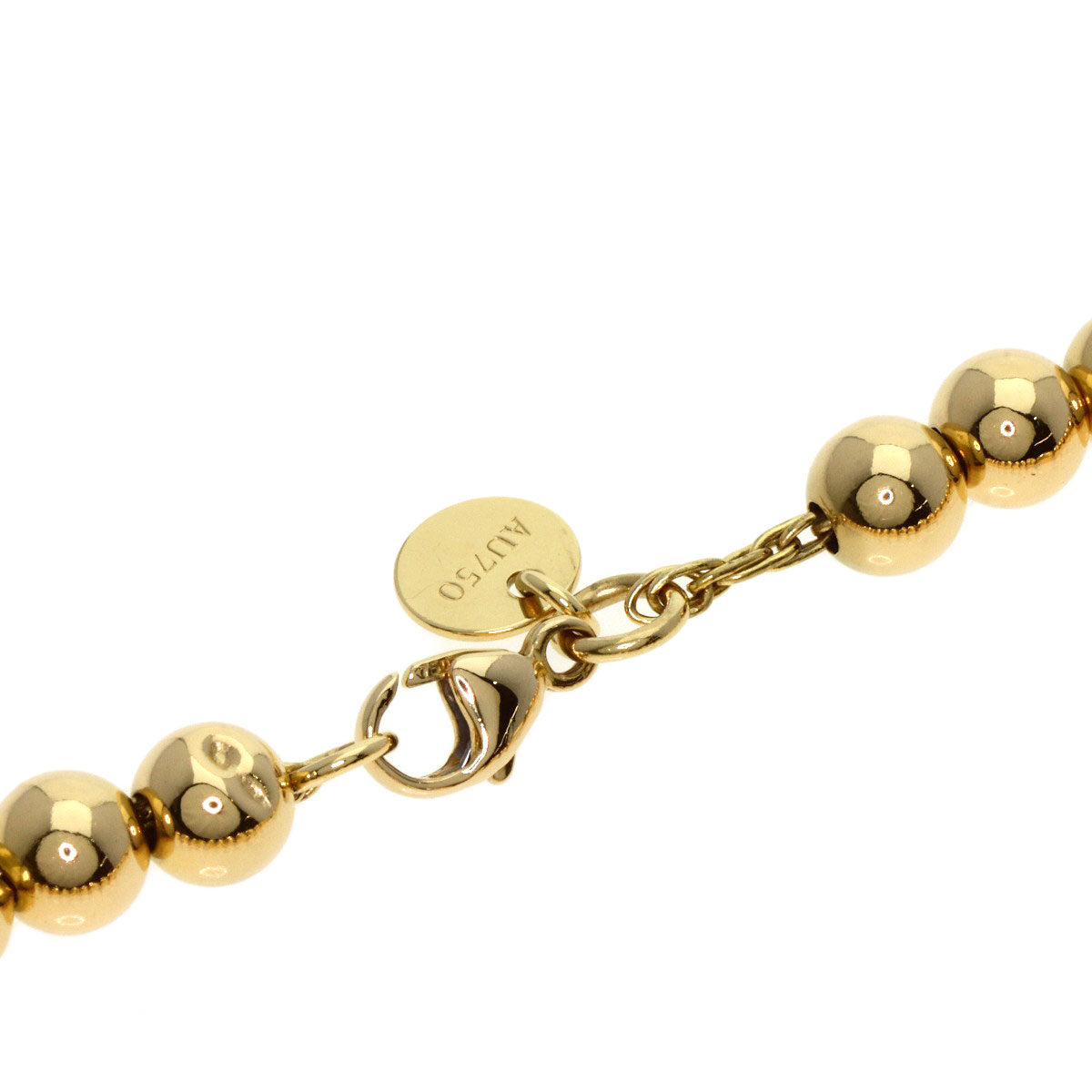 Tiffany&Co. Bracelet 18K Yellow Gold Gold Ball Chain