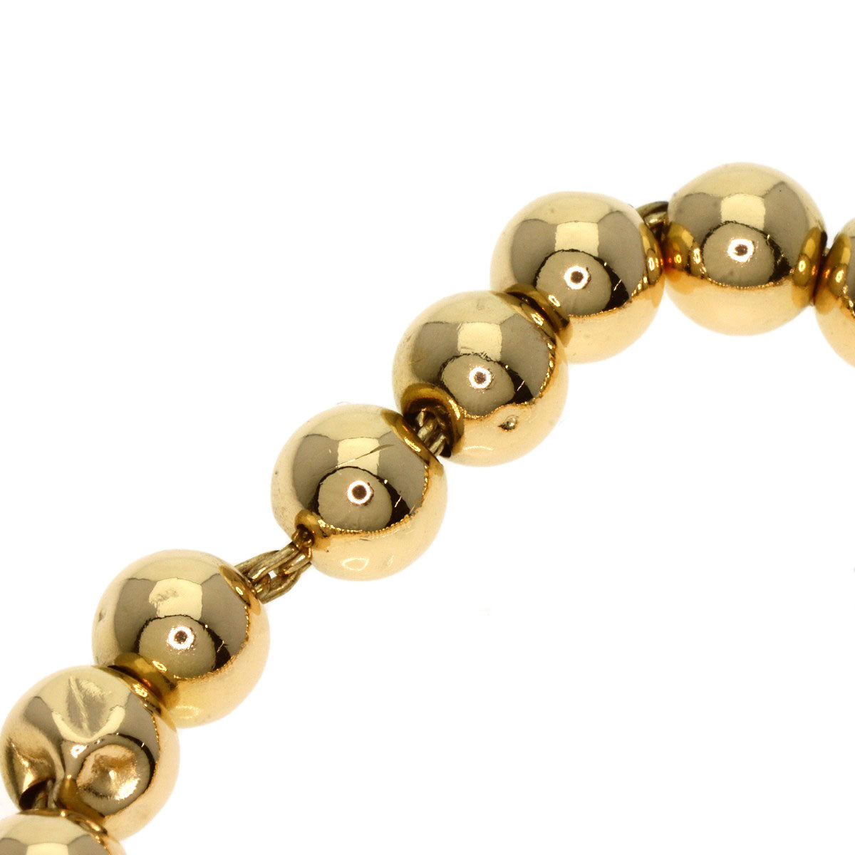 Tiffany&Co. Bracelet 18K Yellow Gold Gold Ball Chain