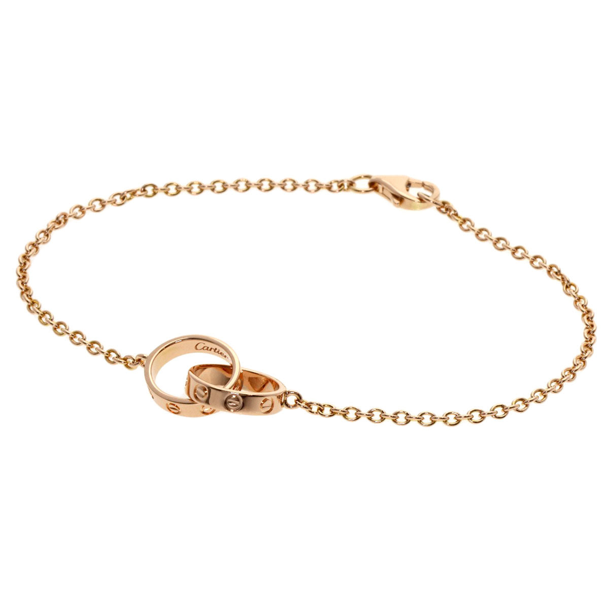 Cartier Bracelet 18K Pink Gold Gold Baby Love