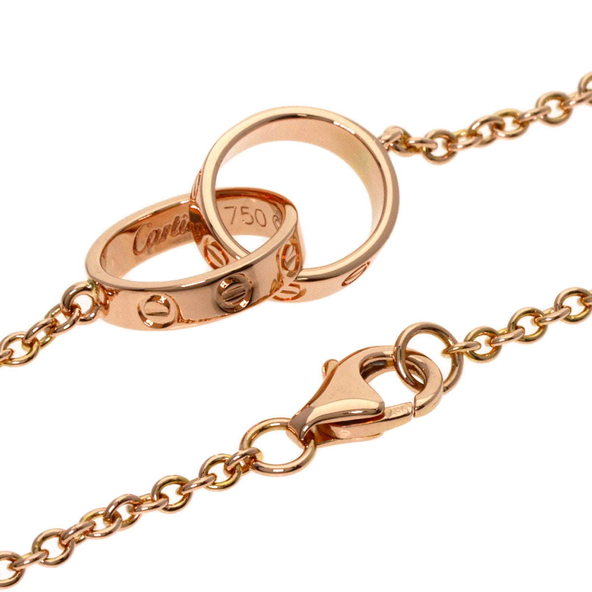 Cartier Bracelet 18K Pink Gold Gold Baby Love
