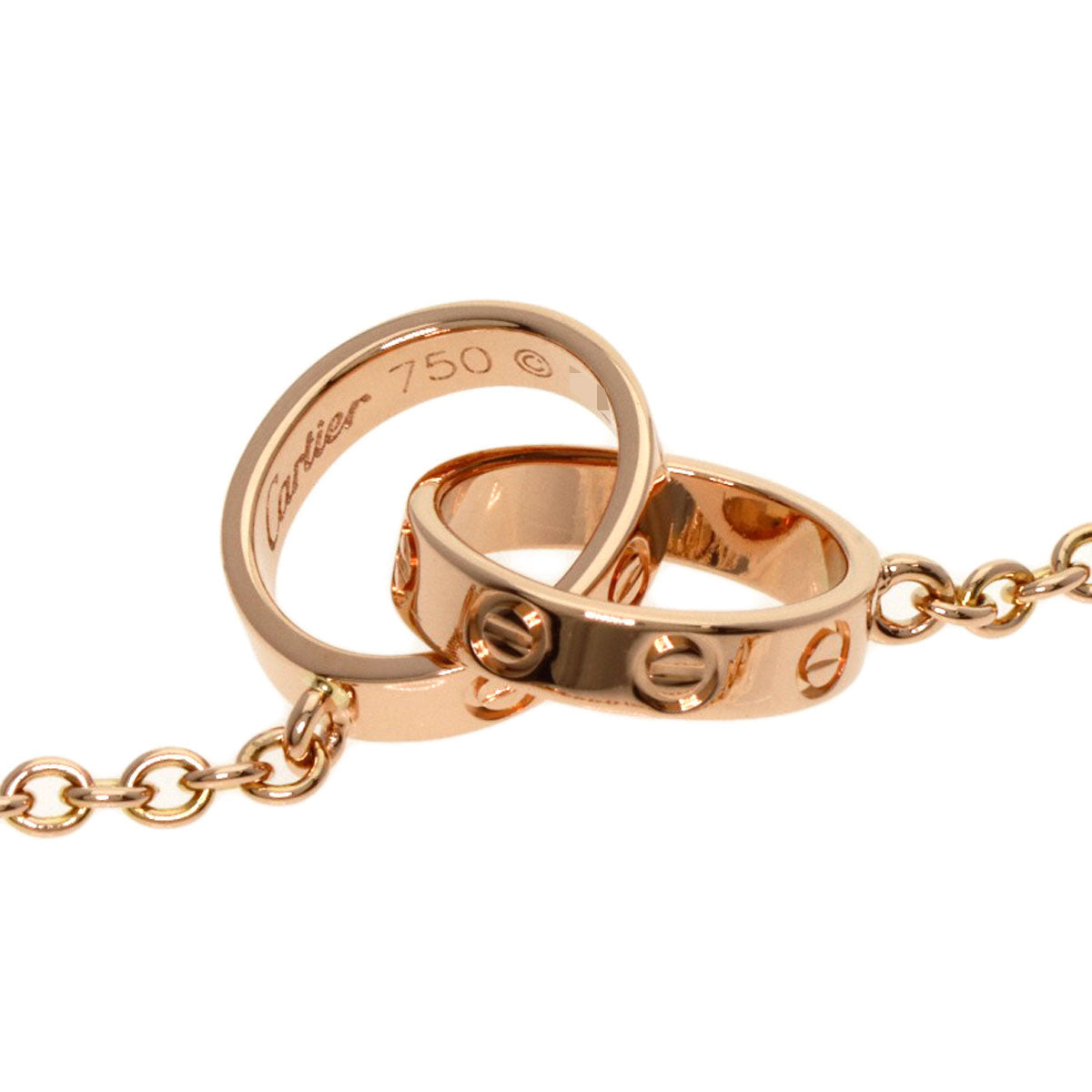 Cartier Bracelet 18K Pink Gold Gold Baby Love