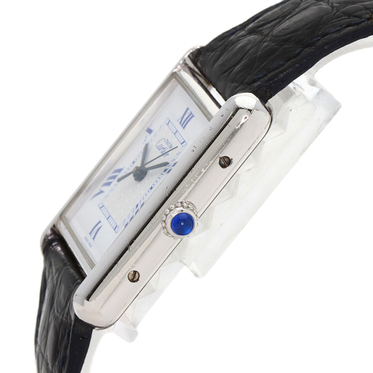 Cartier Watches Quartz W1014154 Sv Silver Must Tank Lm White Dial