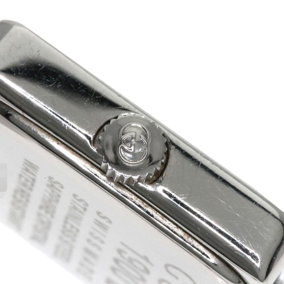 Gucci Watches Quartz 1900L Stainless Steel Silver
