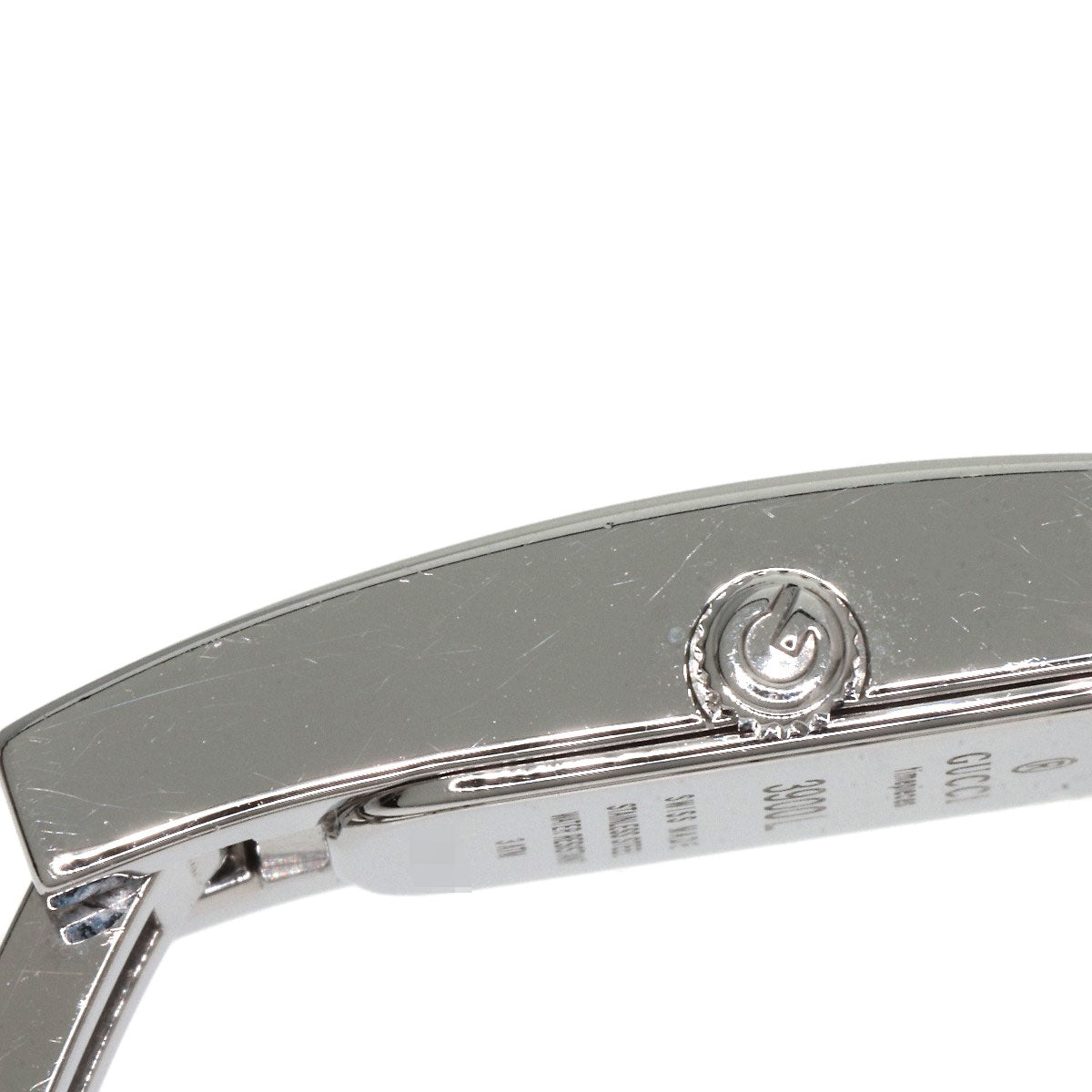 Gucci Watches Quartz 3900L Stainless Steel Silver Square Face Dial Diamond Diamond Dial