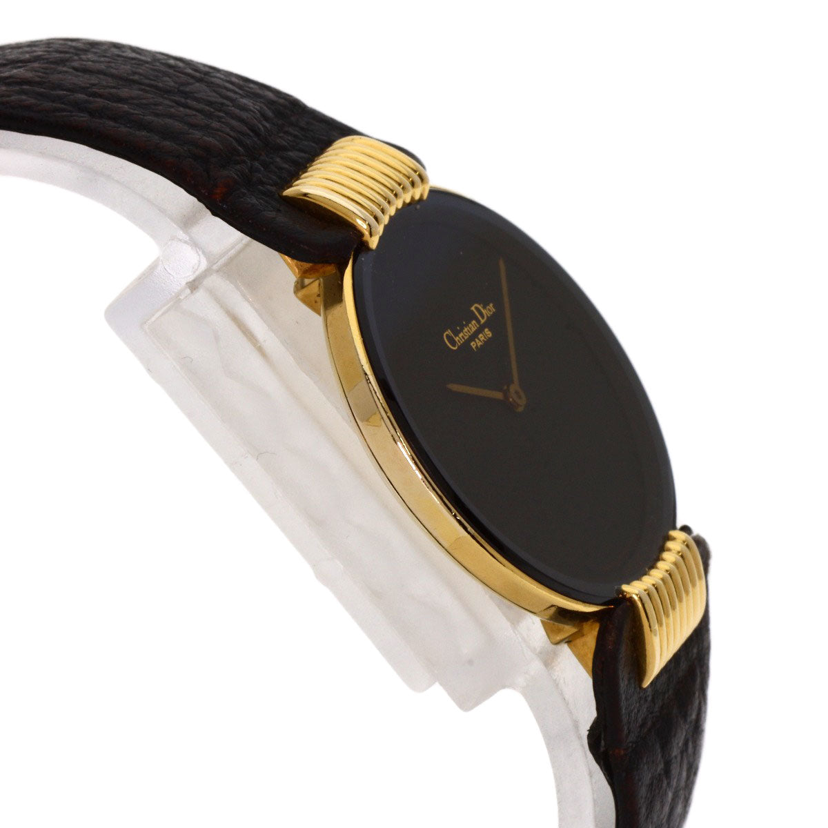 Christian Dior Watches Quartz 46.153 Gold Plated Gold Bakira Black Dial