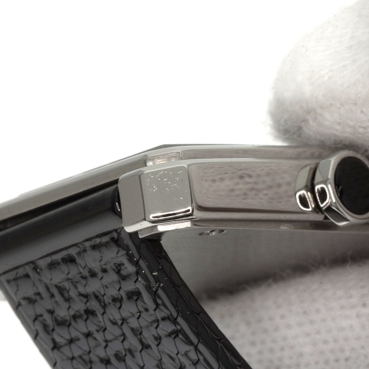 Chanel Watches Quartz H5317 Stainless Steel Silver Boyfriend Small Model Tweed Black Dial