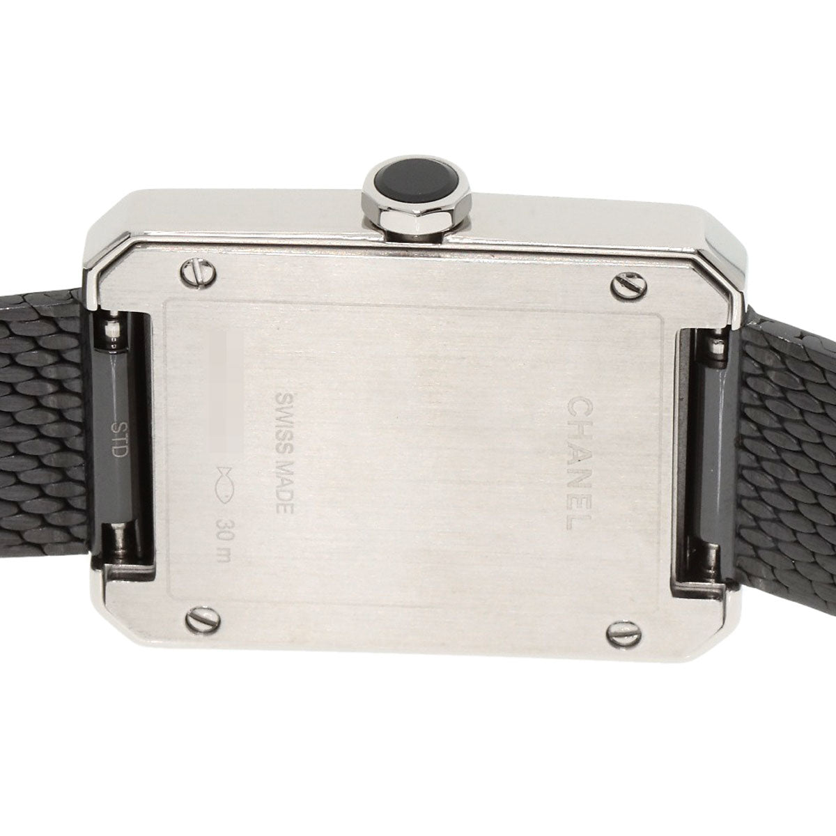 Chanel Watches Quartz H5317 Stainless Steel Silver Boyfriend Small Model Tweed Black Dial
