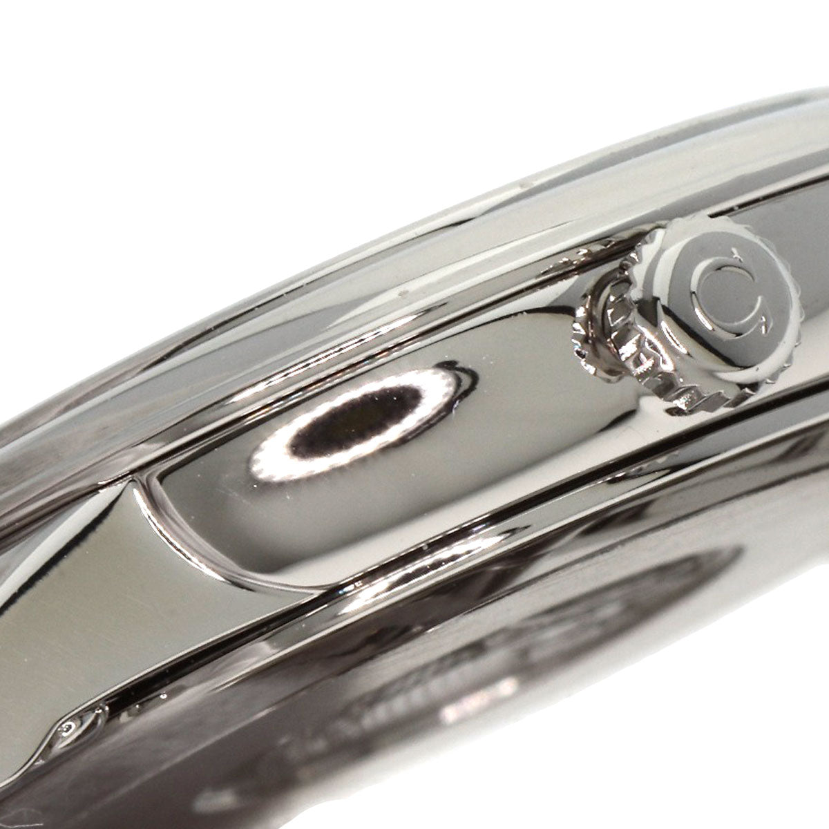 Omega Watches Quartz 424.10.27.60.56.002 Stainless Steel Silver De Ville Prestige 1.1" Silver Dial