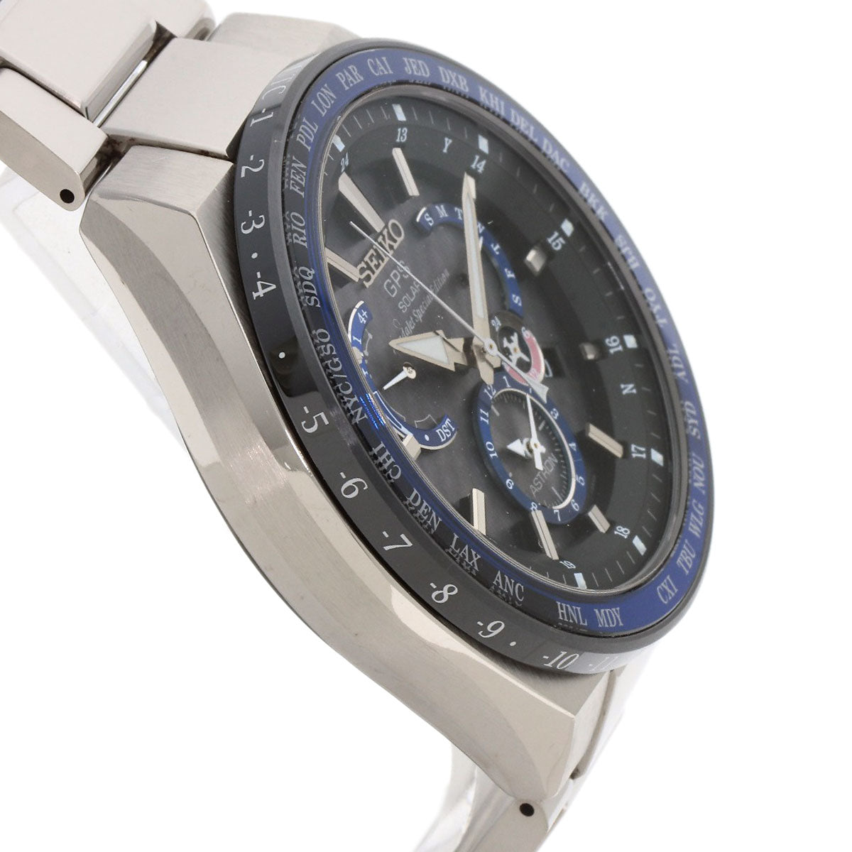 Seiko Watches Solar Powered Radio Watch Sbxb133