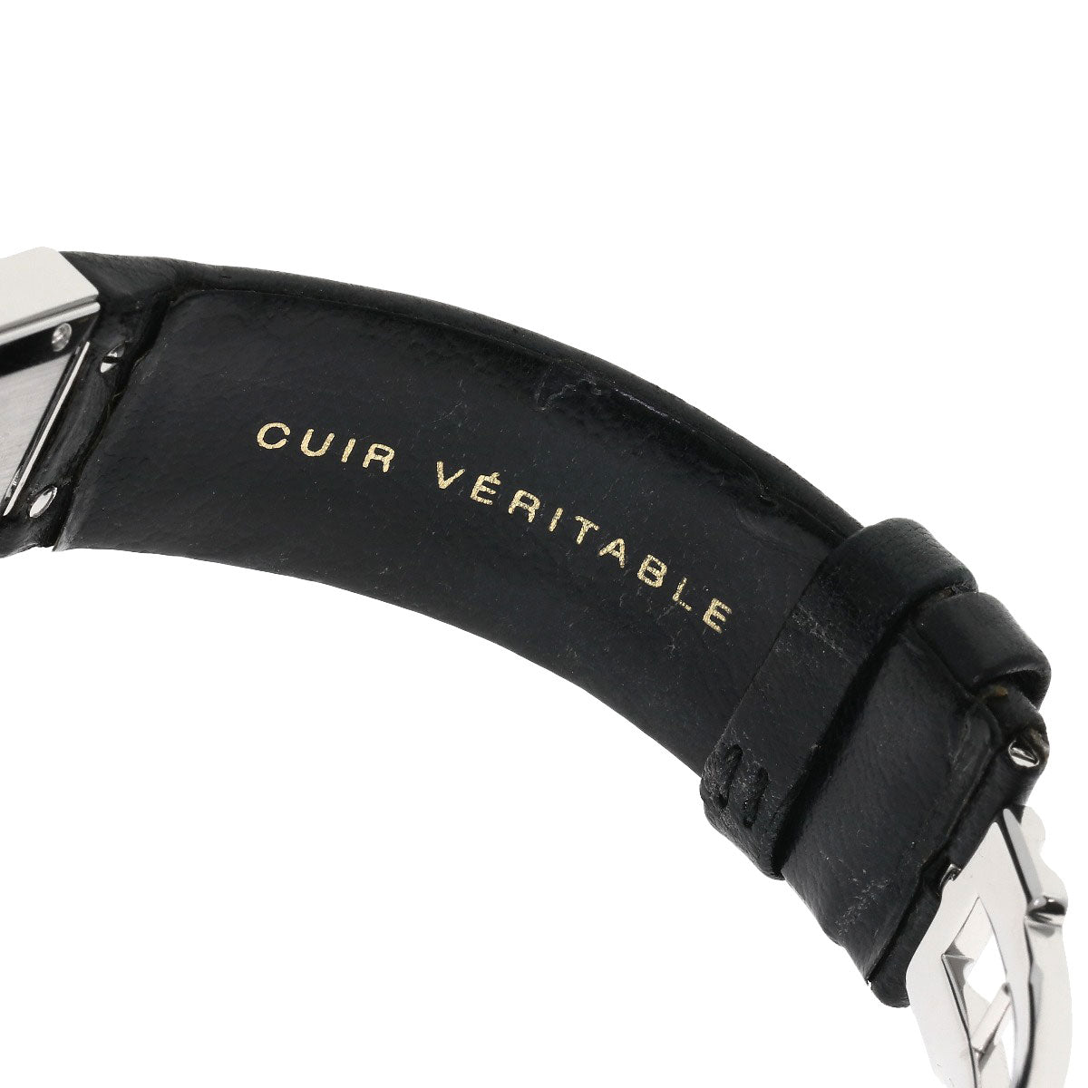 Chanel Watches Quartz H0116 Stainless Steel Silver Matrasse Black Dial