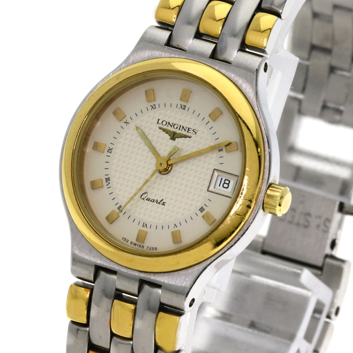 Longines Watches Quartz Stainless Steel Gold Flagship Ivory Dial