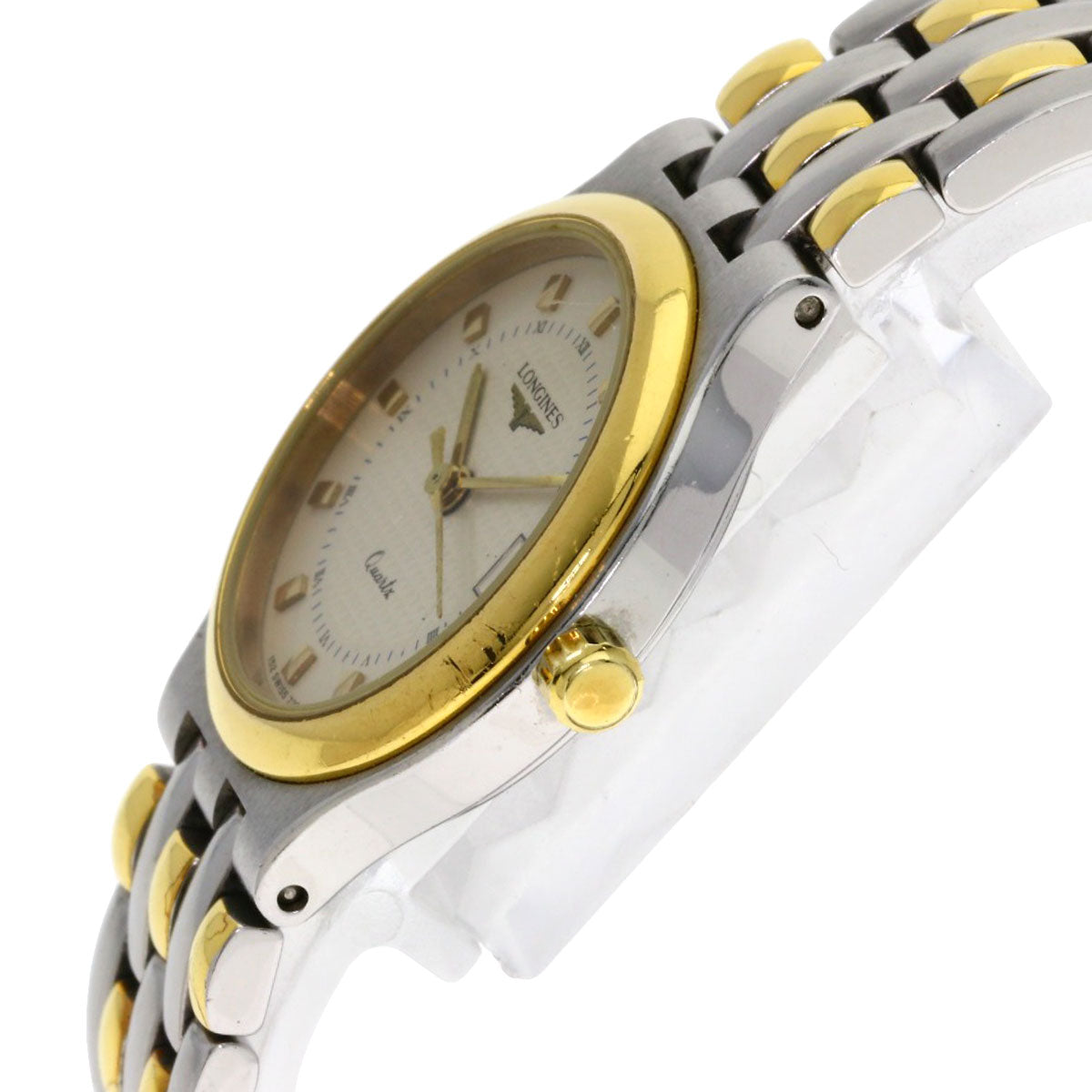 Longines Watches Quartz Stainless Steel Gold Flagship Ivory Dial