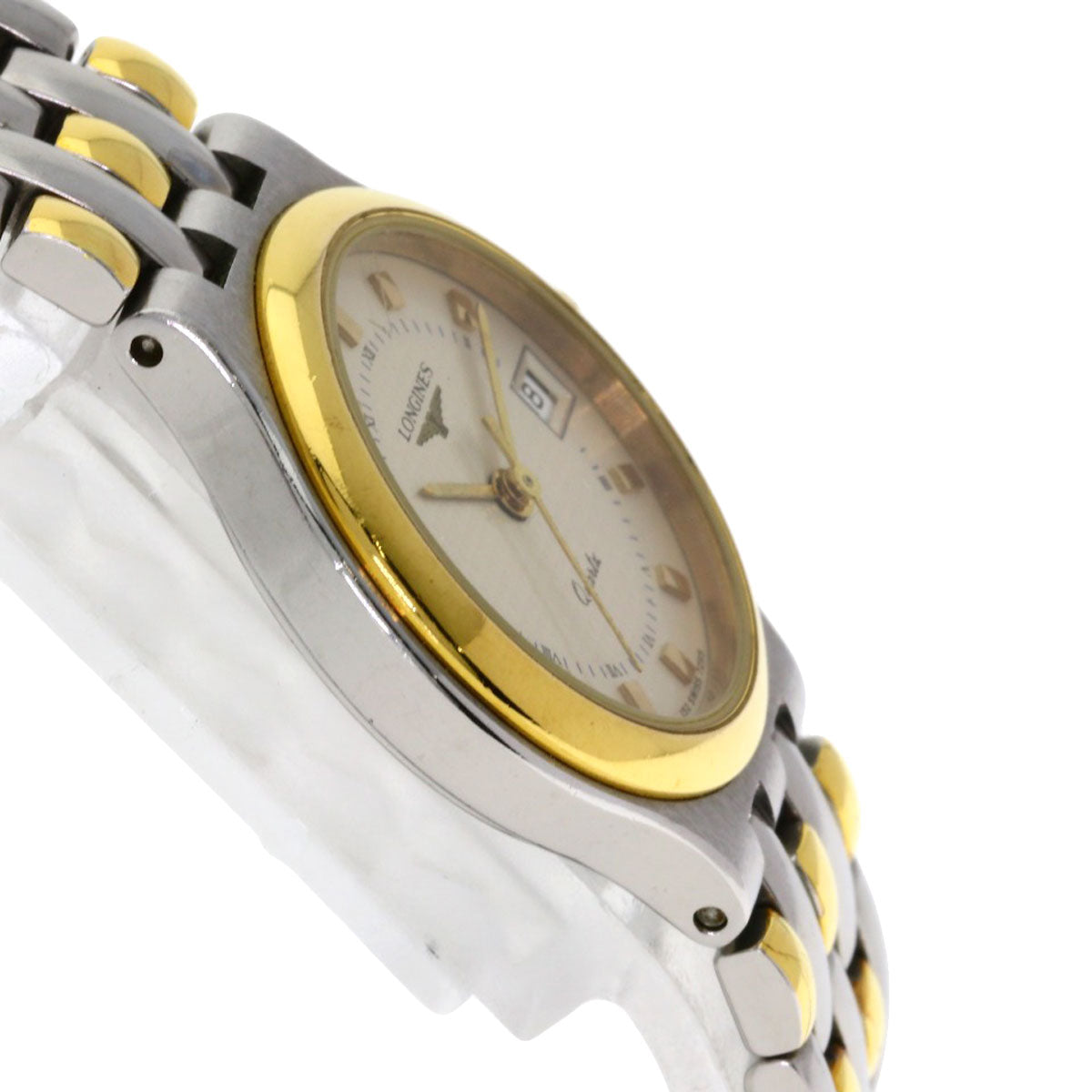 Longines Watches Quartz Stainless Steel Gold Flagship Ivory Dial