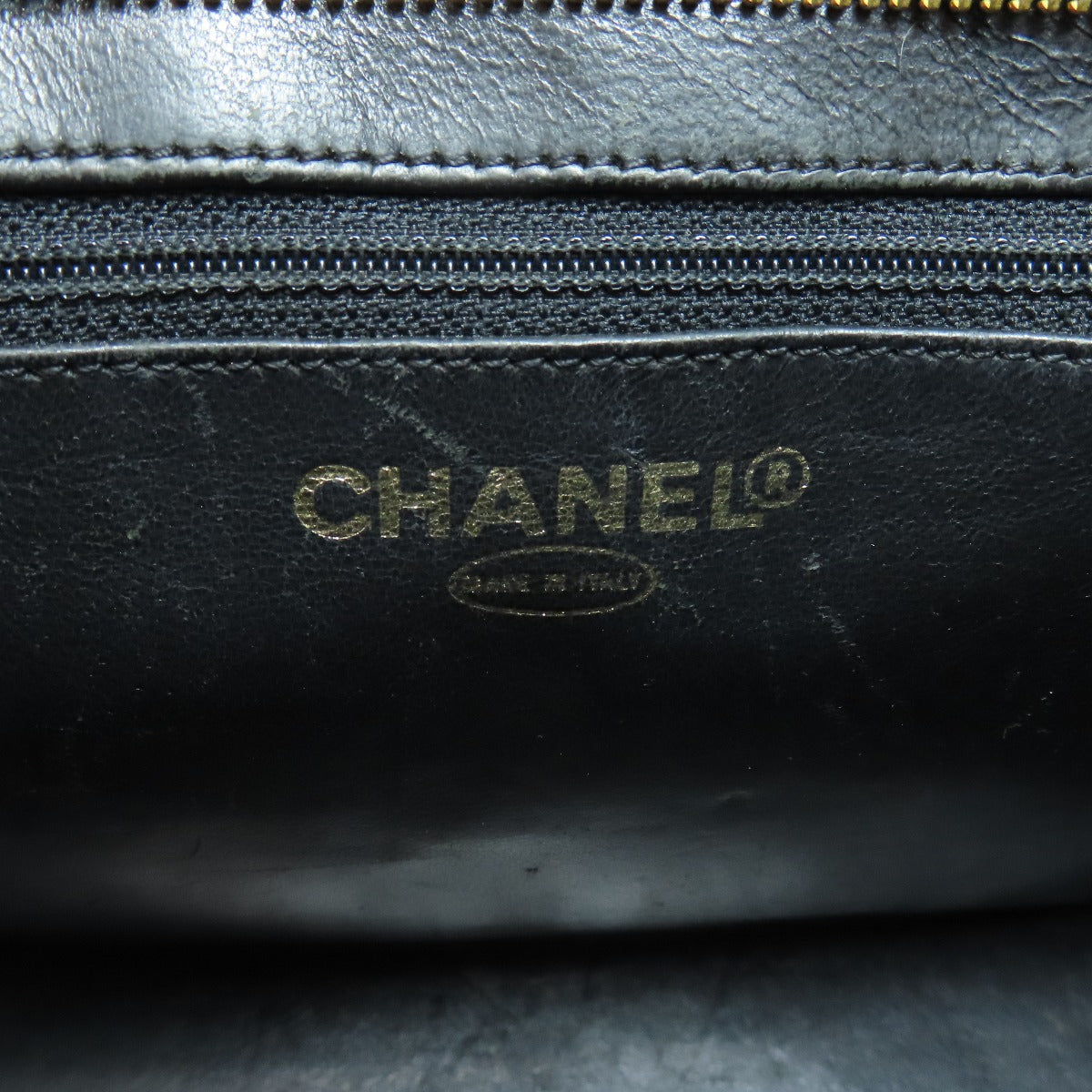 Chanel Tote Bag Grained Calfskin Skin Black Replica Tote Gold Metal Women