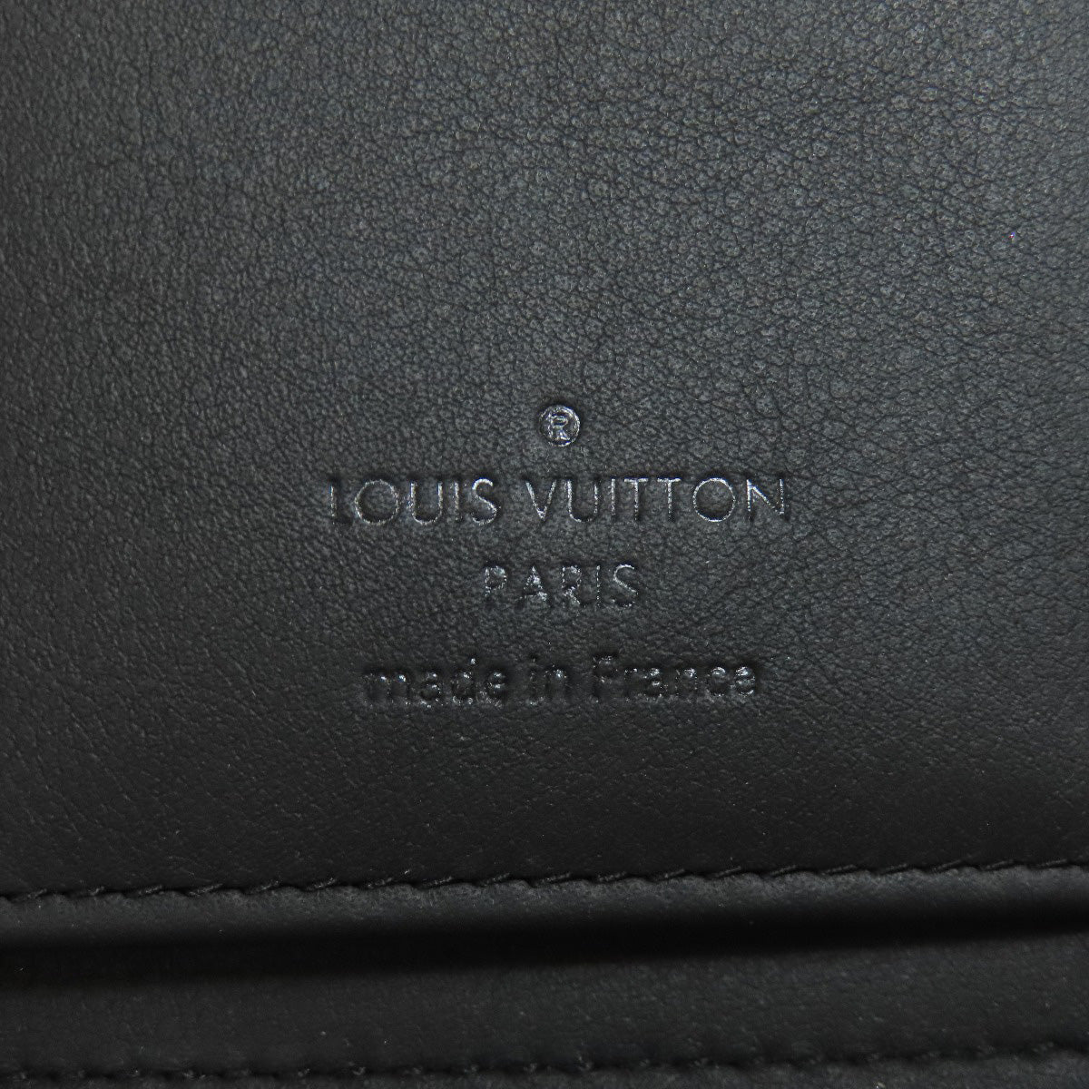 Louis Vuitton Long Wallet Purse N63548 Damier Anfini Black Zippy Wallet Vertical Mens
