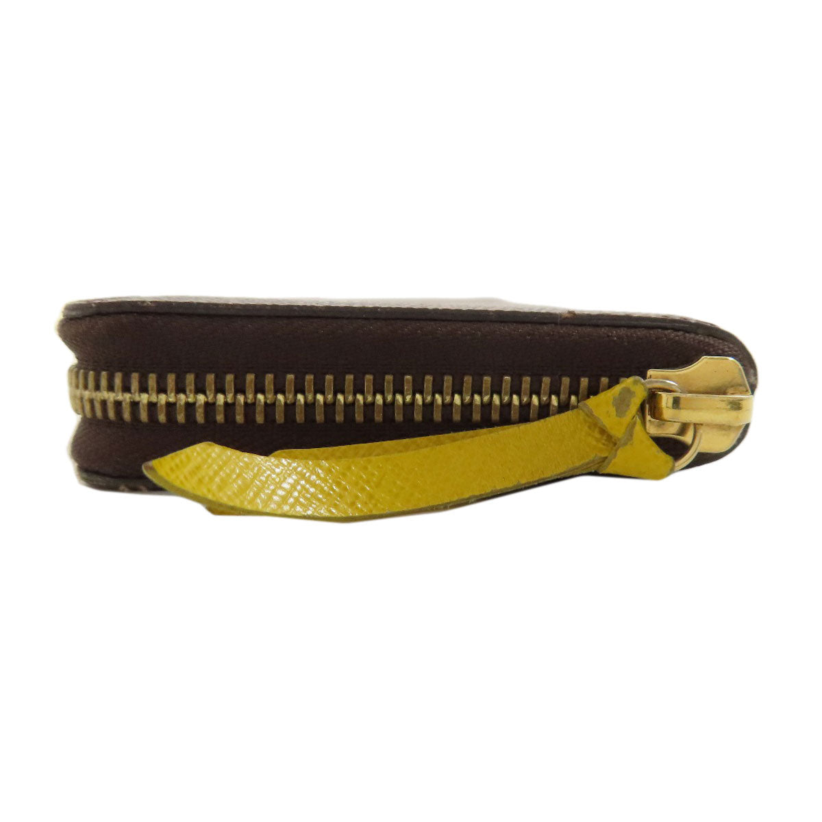 Louis Vuitton Long Wallet Purse M60744 Monogram Canvas Brown Portefeuille Clemence Mens(Unisex)