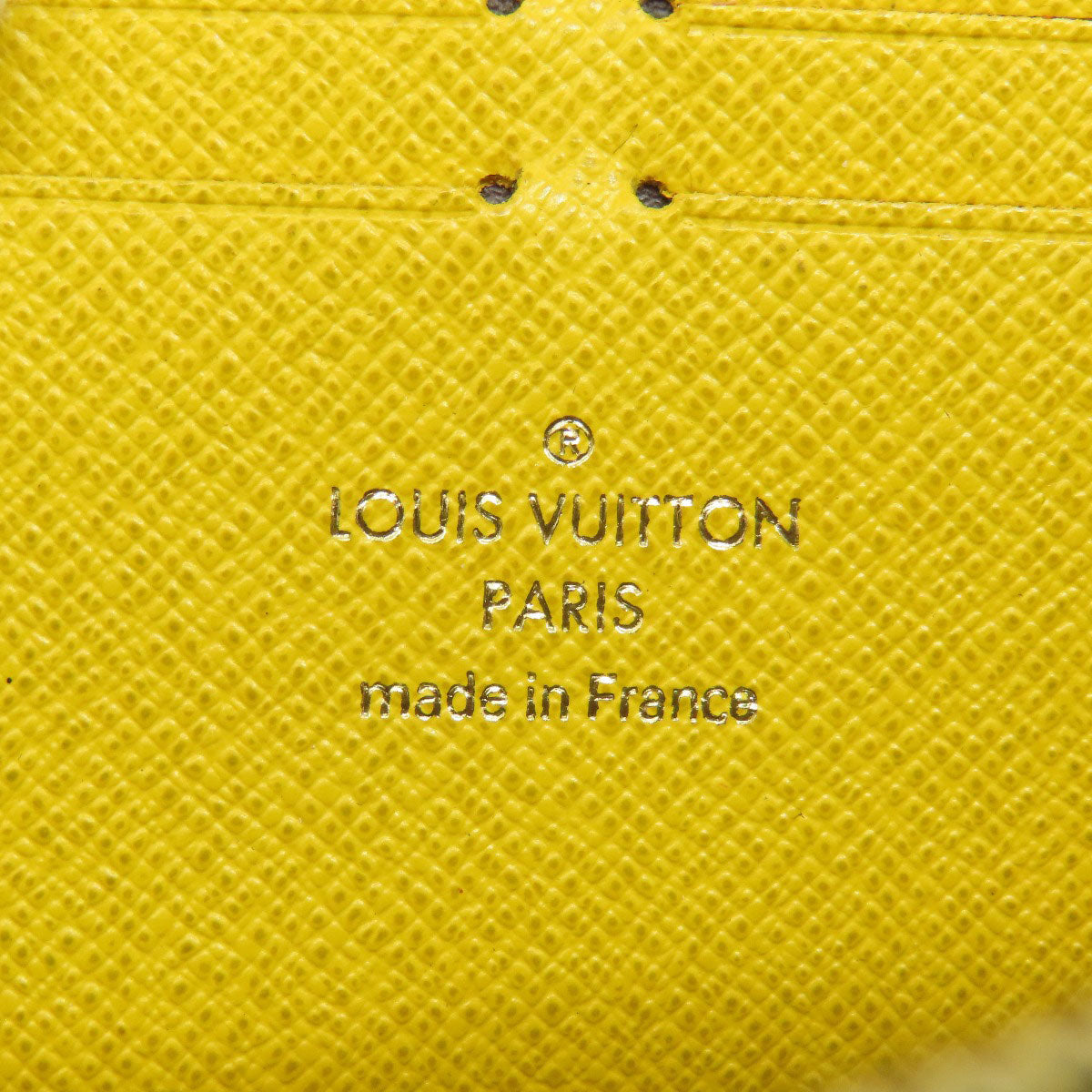 Louis Vuitton Long Wallet Purse M60744 Monogram Canvas Brown Portefeuille Clemence Mens(Unisex)