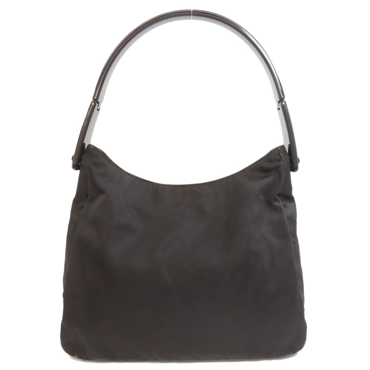 Prada Handbag B8172 Nylon Black Logo Women