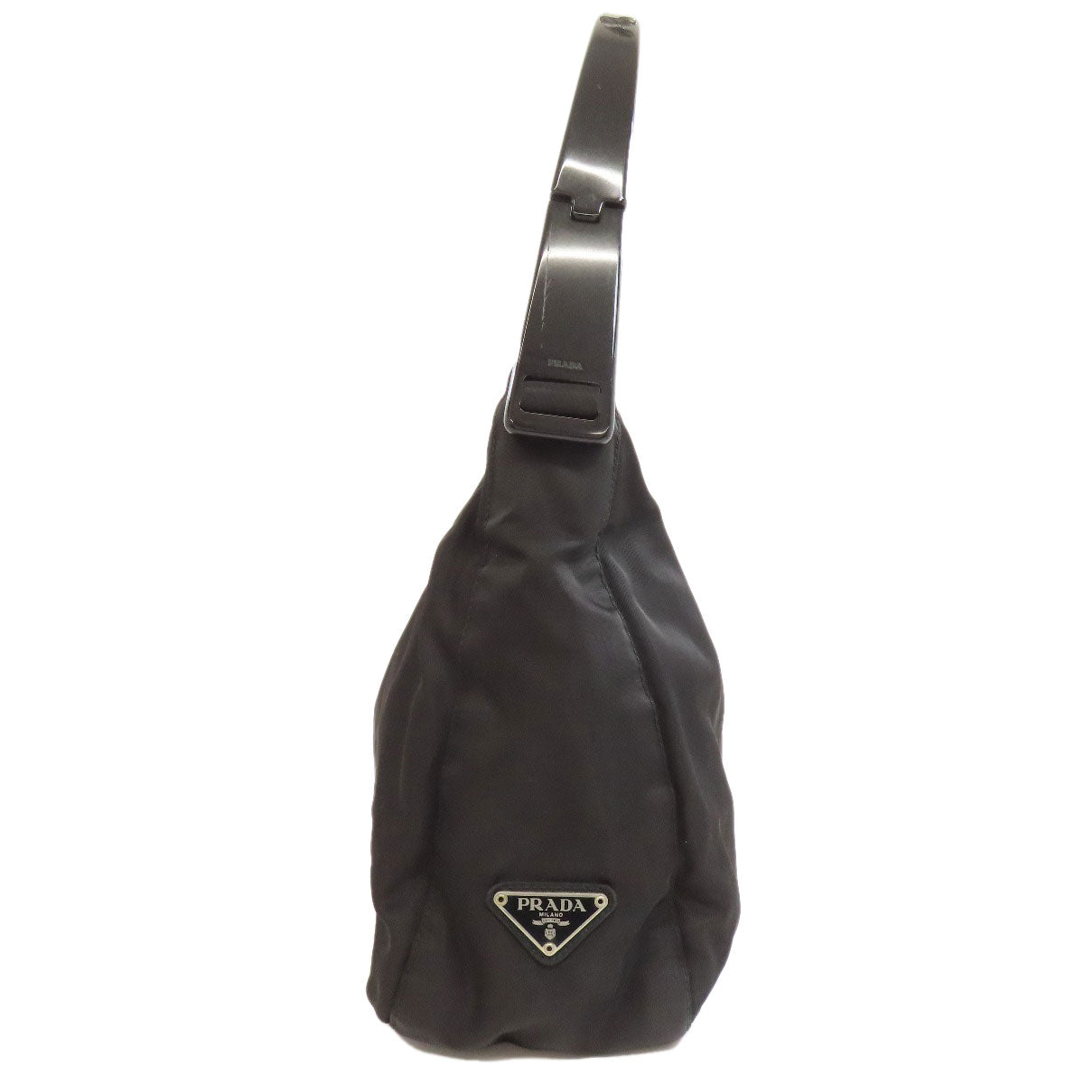 Prada Handbag B8172 Nylon Black Logo Women
