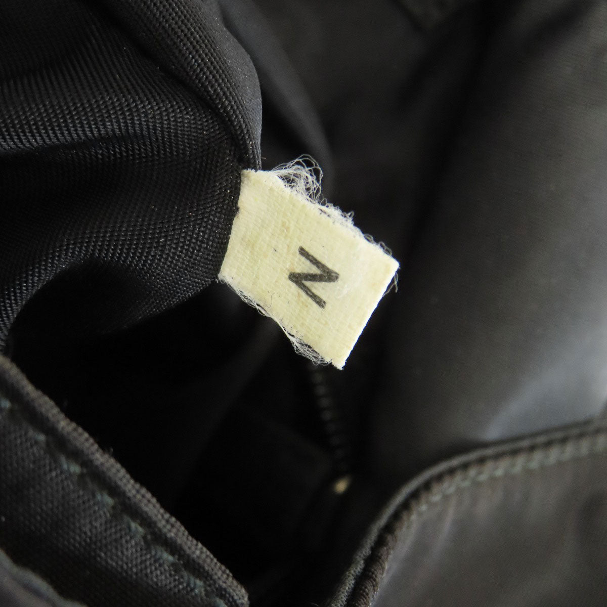 Prada Handbag B8172 Nylon Black Logo Women