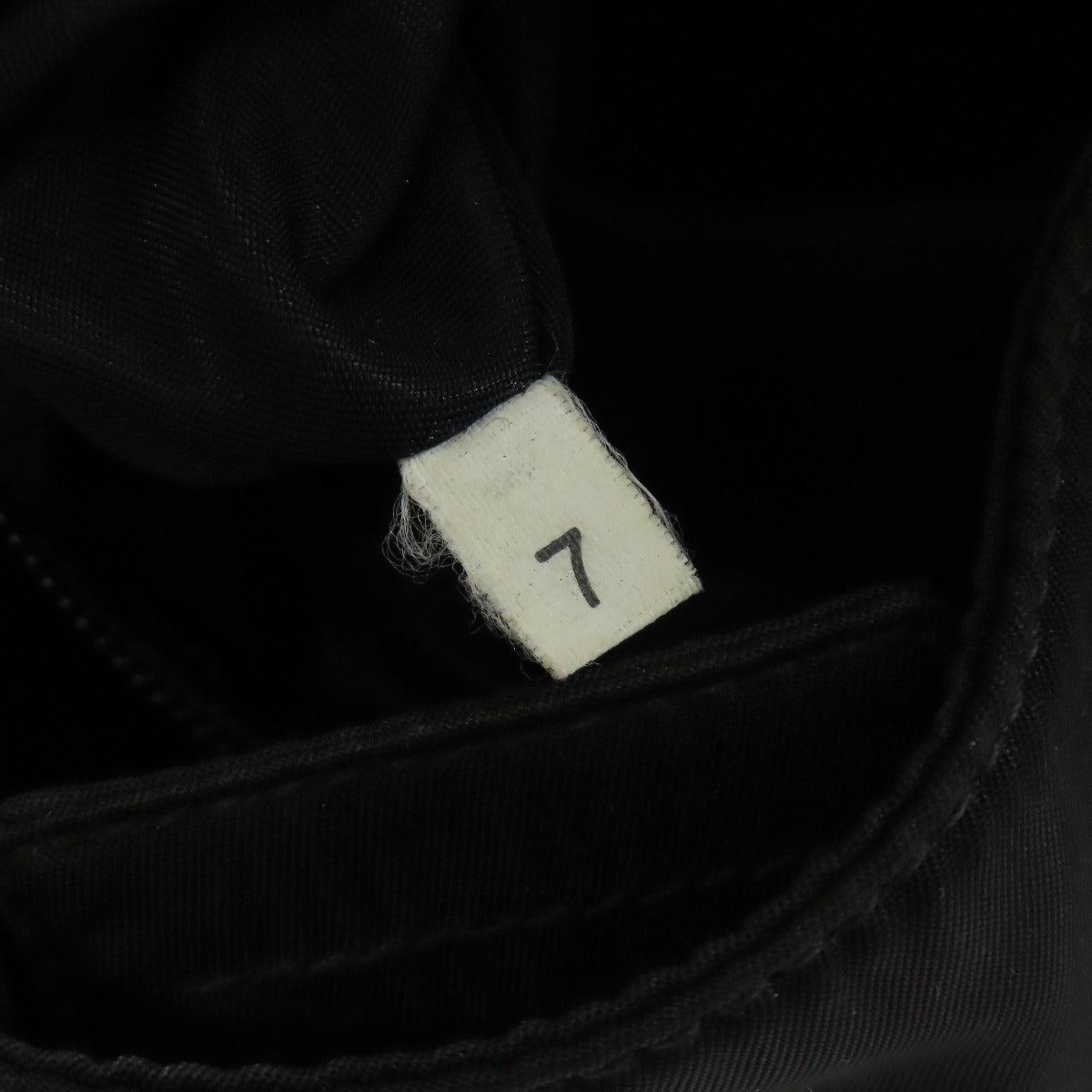 Prada Handbag B8172 Nylon Black Logo Women