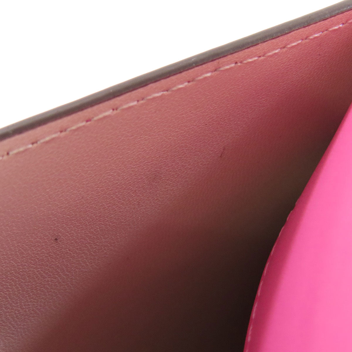 Kate Spade Long Wallet Purse Leather Pink Chain Wallet Bicolor Women