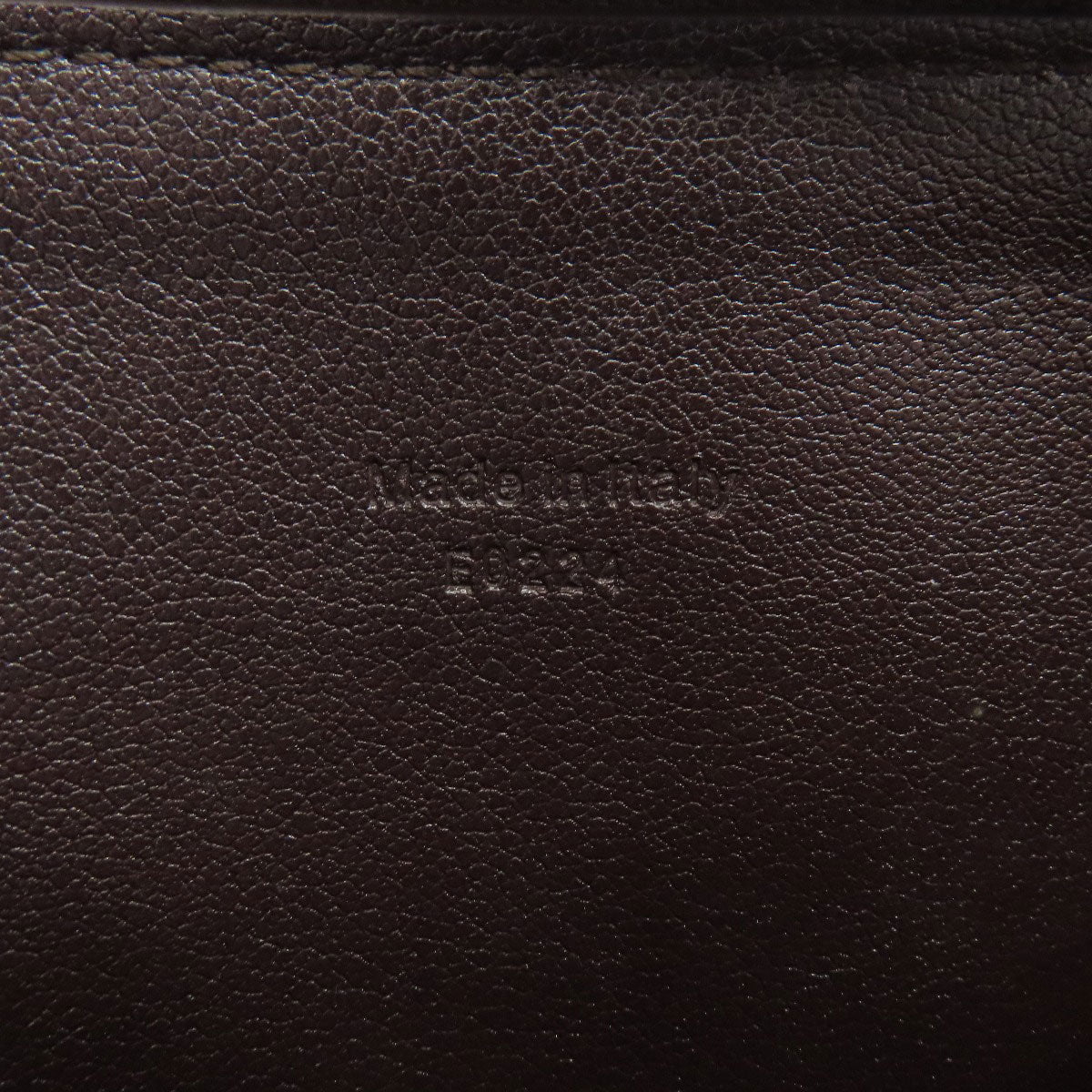 Berluti Long Wallet Purse Pvc Brown Calligraphy Mens