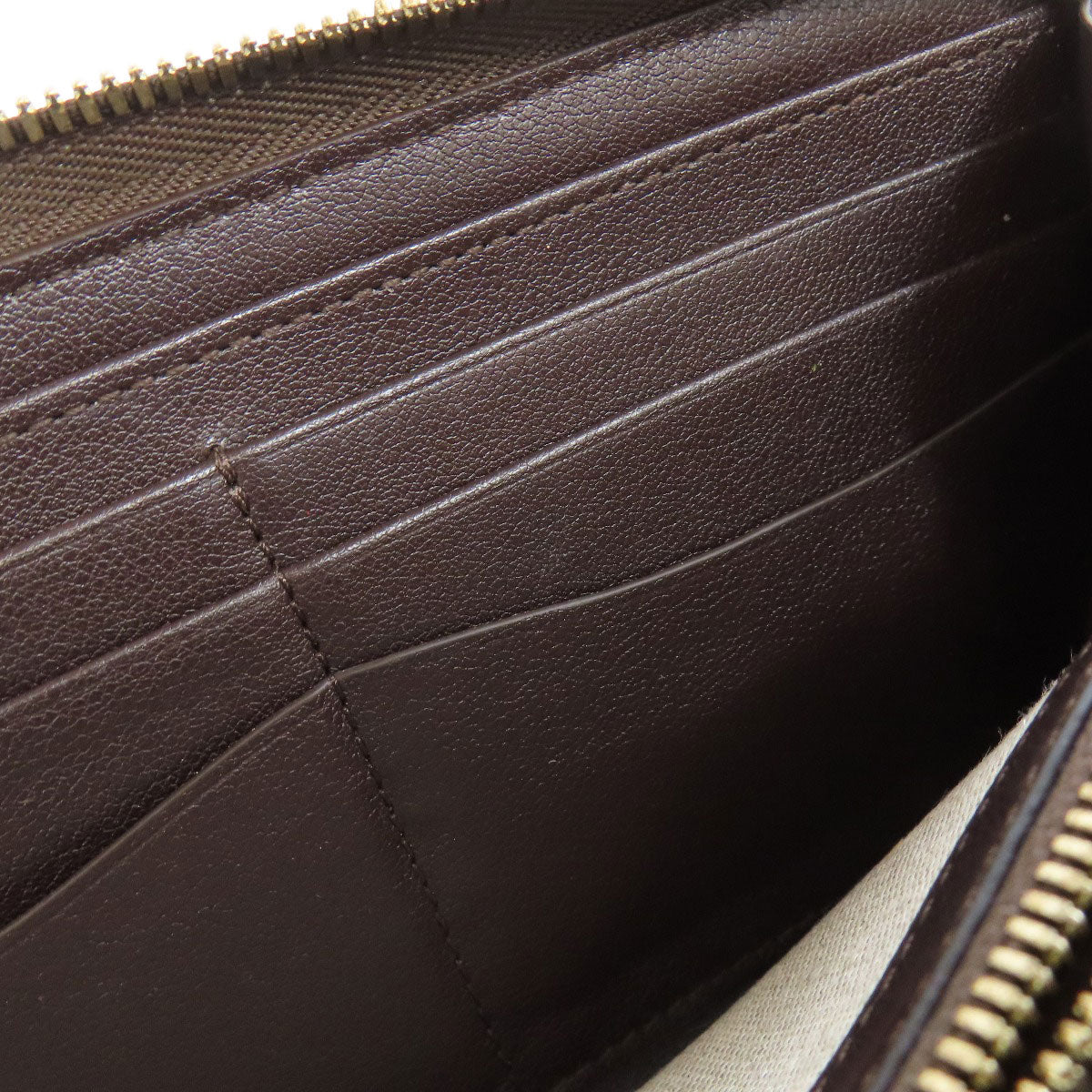 Berluti Long Wallet Purse Pvc Brown Calligraphy Mens