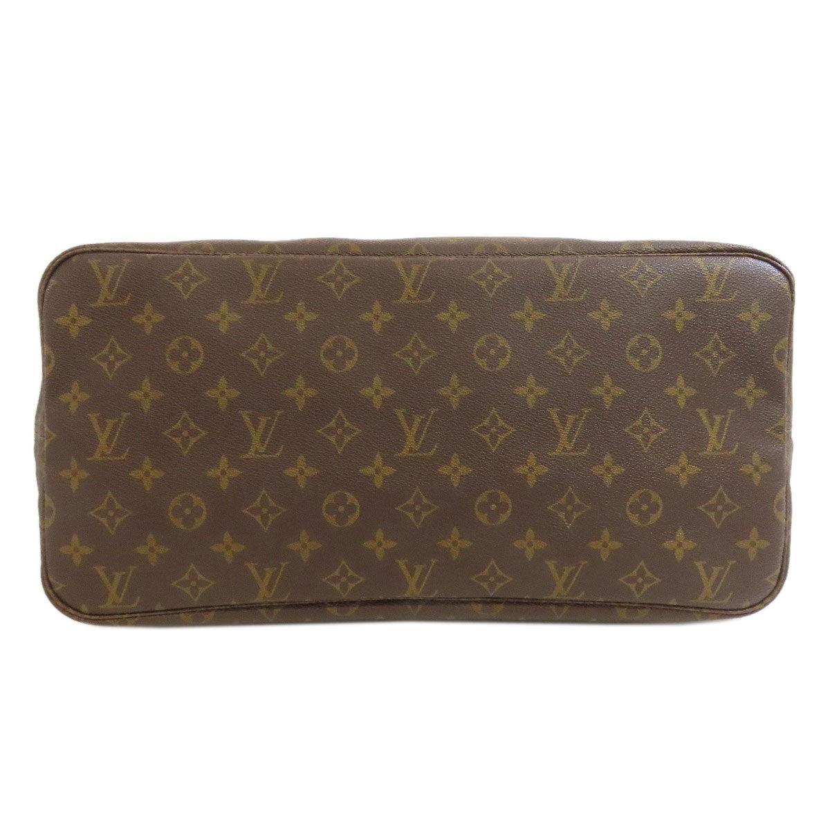Louis Vuitton Tote Bag M40157 Monogram Canvas Brown Neverfull Gm Women
