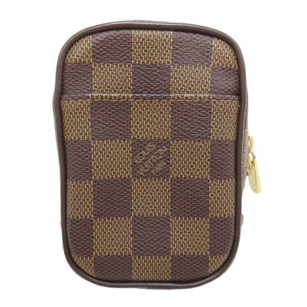 Louis Vuitton Accessory Pouch N61738 Damier Canvas Brown Etui Okapi Pm Women