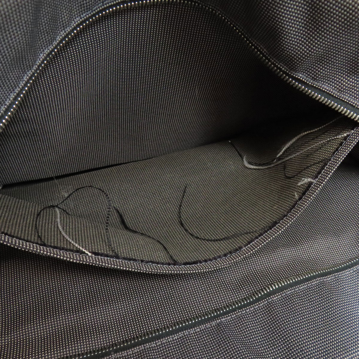 Hermes Tote Bag Canvas Gray Her Linegm Women