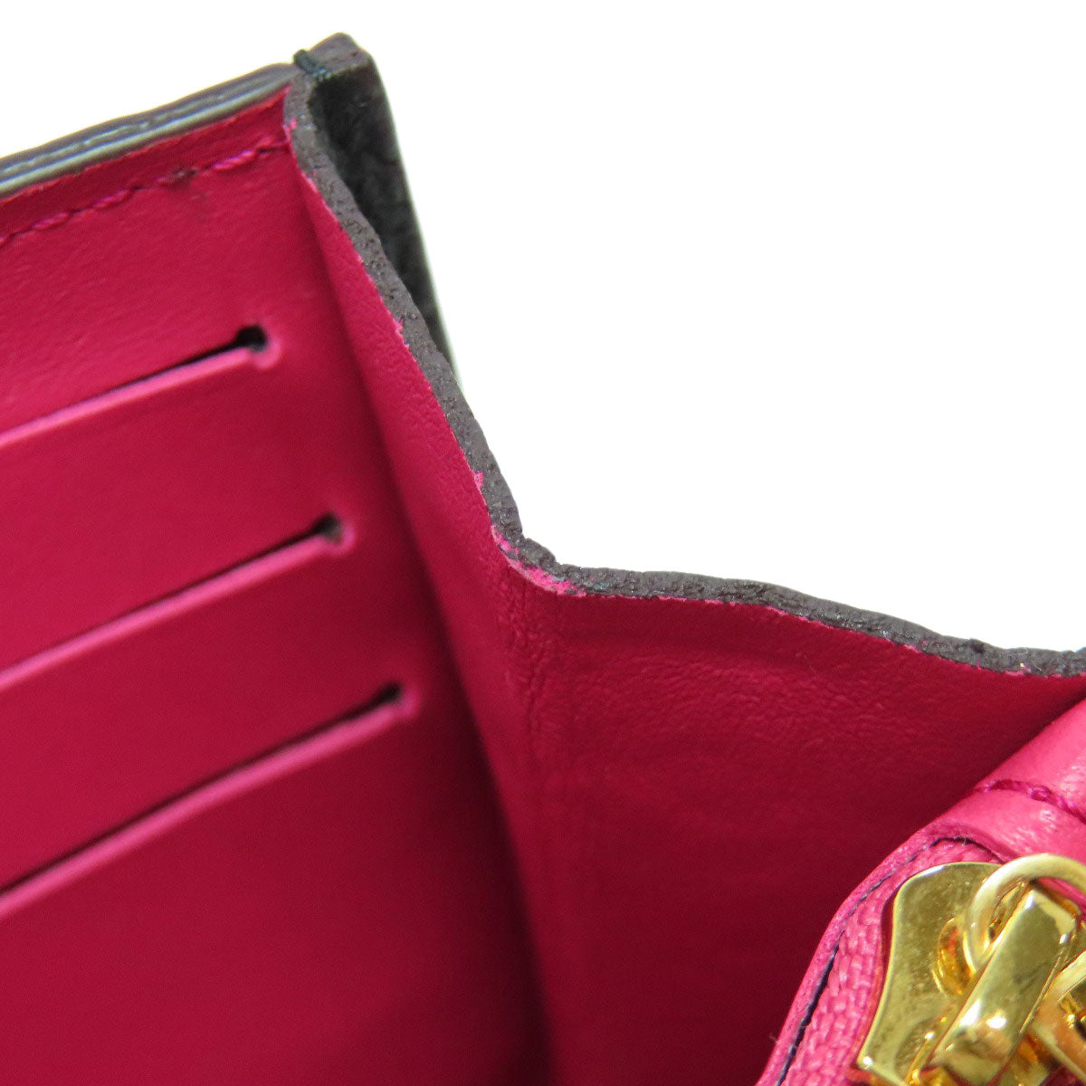 Louis Vuitton Long Wallet Purse M61248 Taurillon Clemence Black Portefeuille Capsine Women