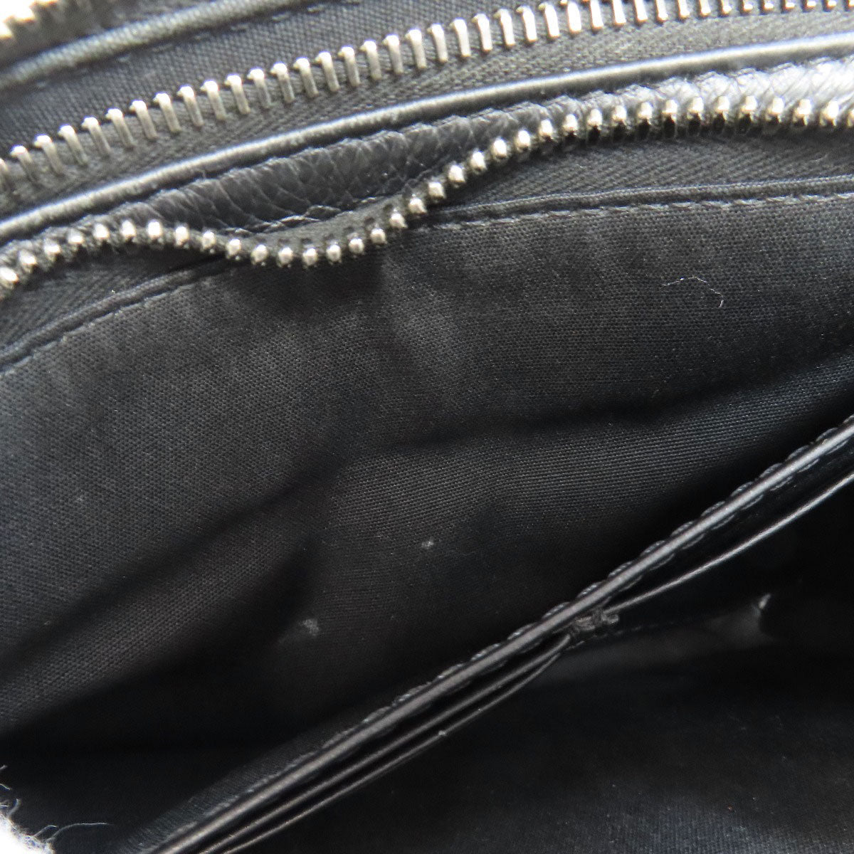 Christian Dior Shoulder Bag Canvas Black Oblique Women