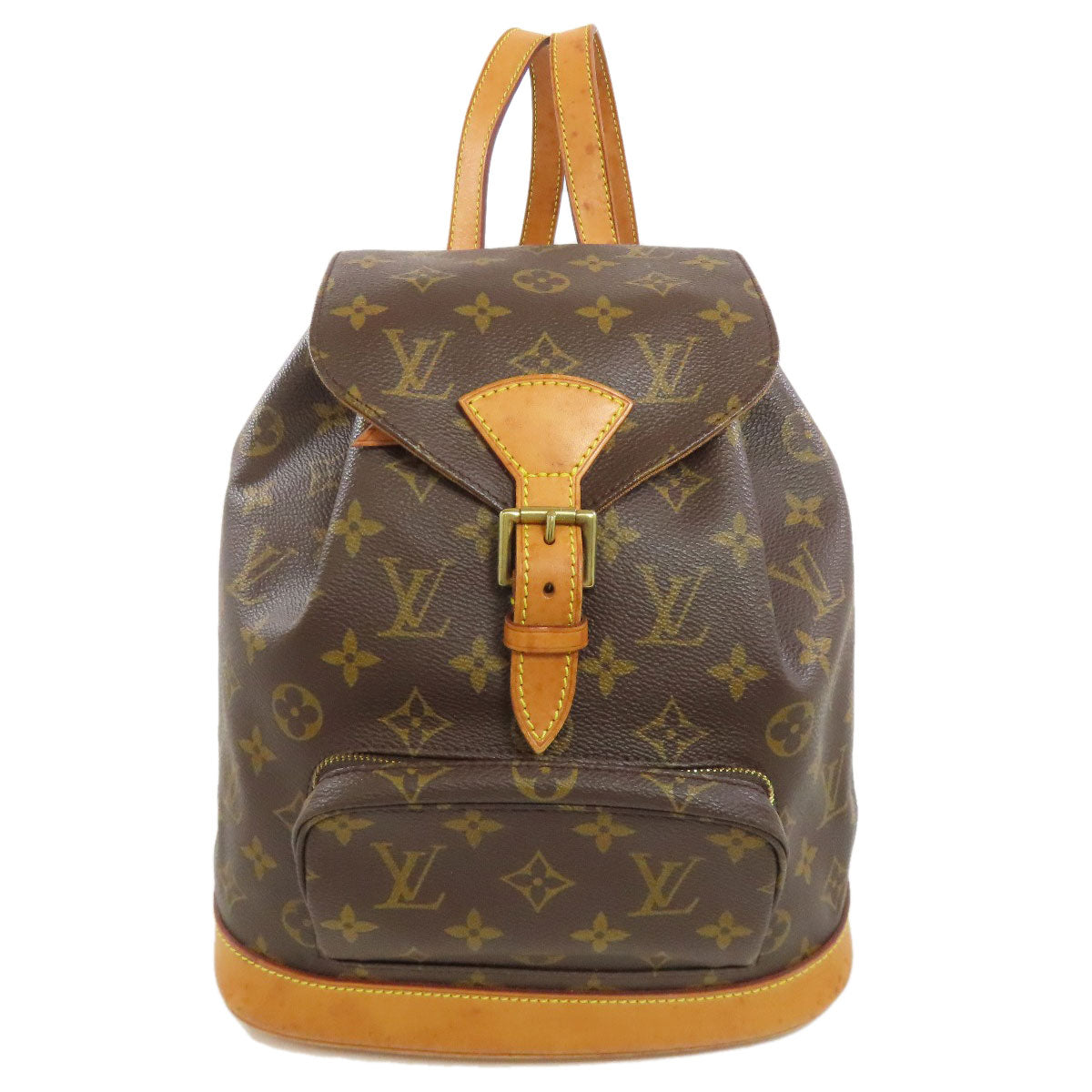 Louis Vuitton Backpack M51136 Monogram Canvas Brown Montsourismm Women