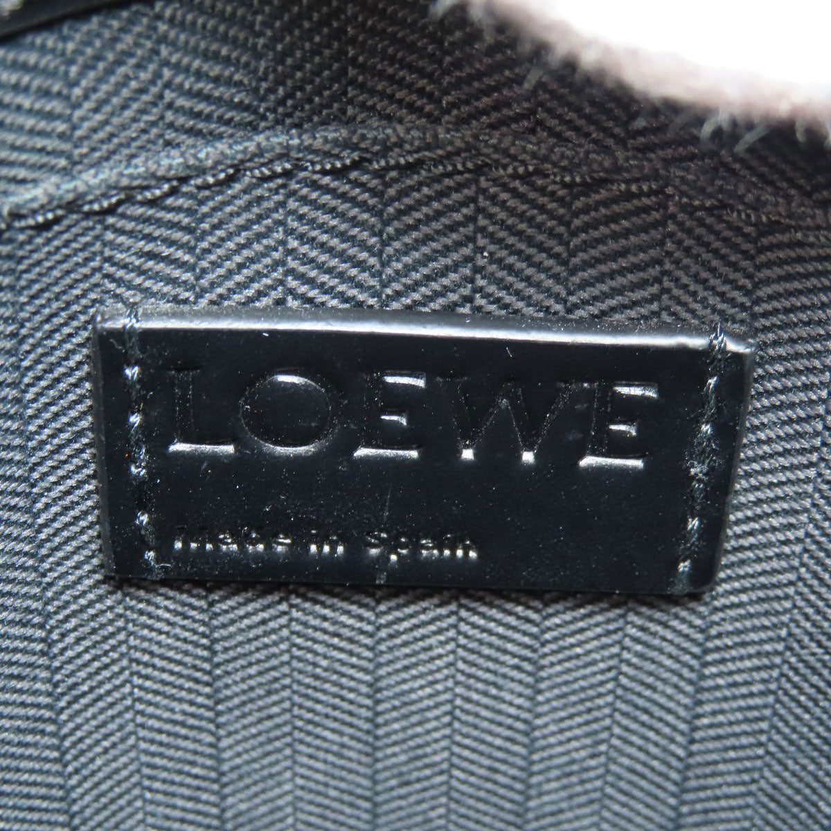 Loewe Handbag Calfskin Black 2Way Women