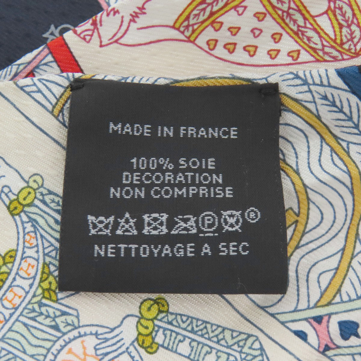 Hermes Scarf Silk Navy Twilly