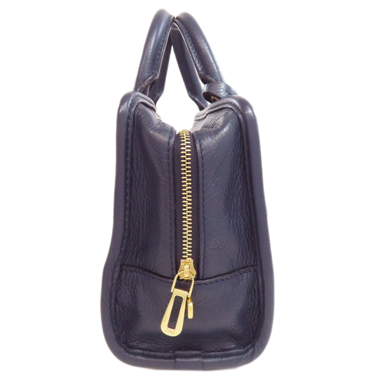 Loewe Handbag Calfskin Blue Amazona 23 2Way Women