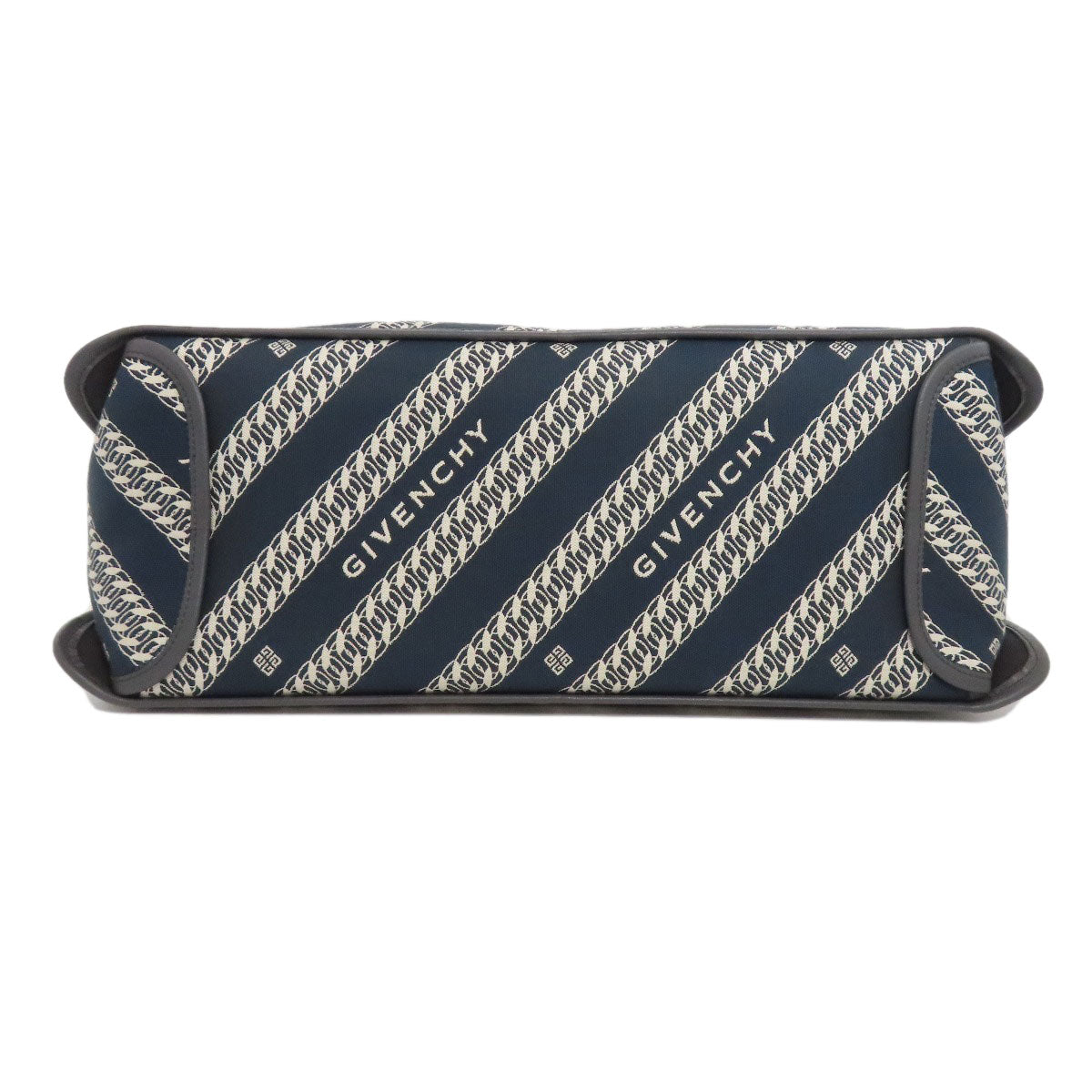 Givenchy Tote Bag Canvas Navy Logo