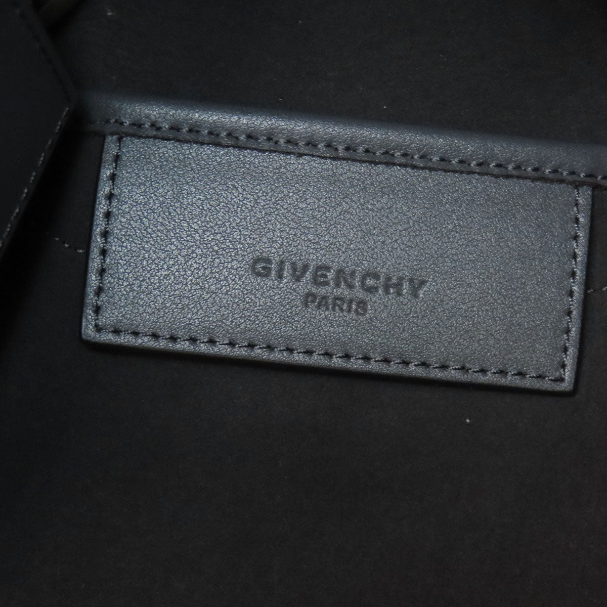 Givenchy Tote Bag Canvas Navy Logo