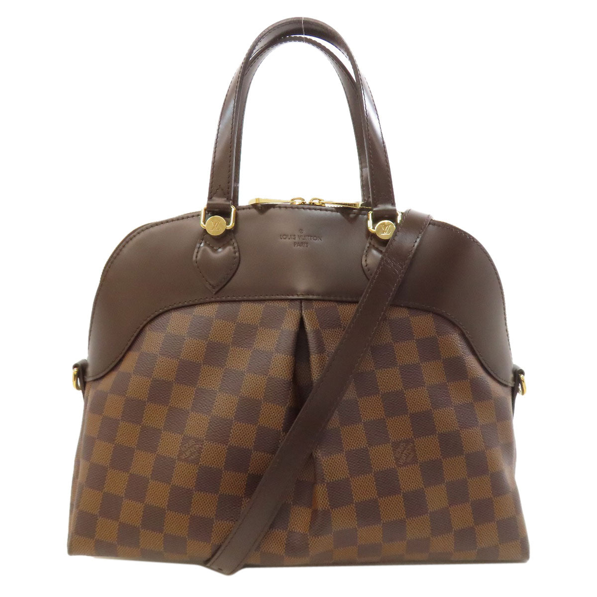 Louis Vuitton Handbag N41399 Damier Canvas Brown Salvi Women