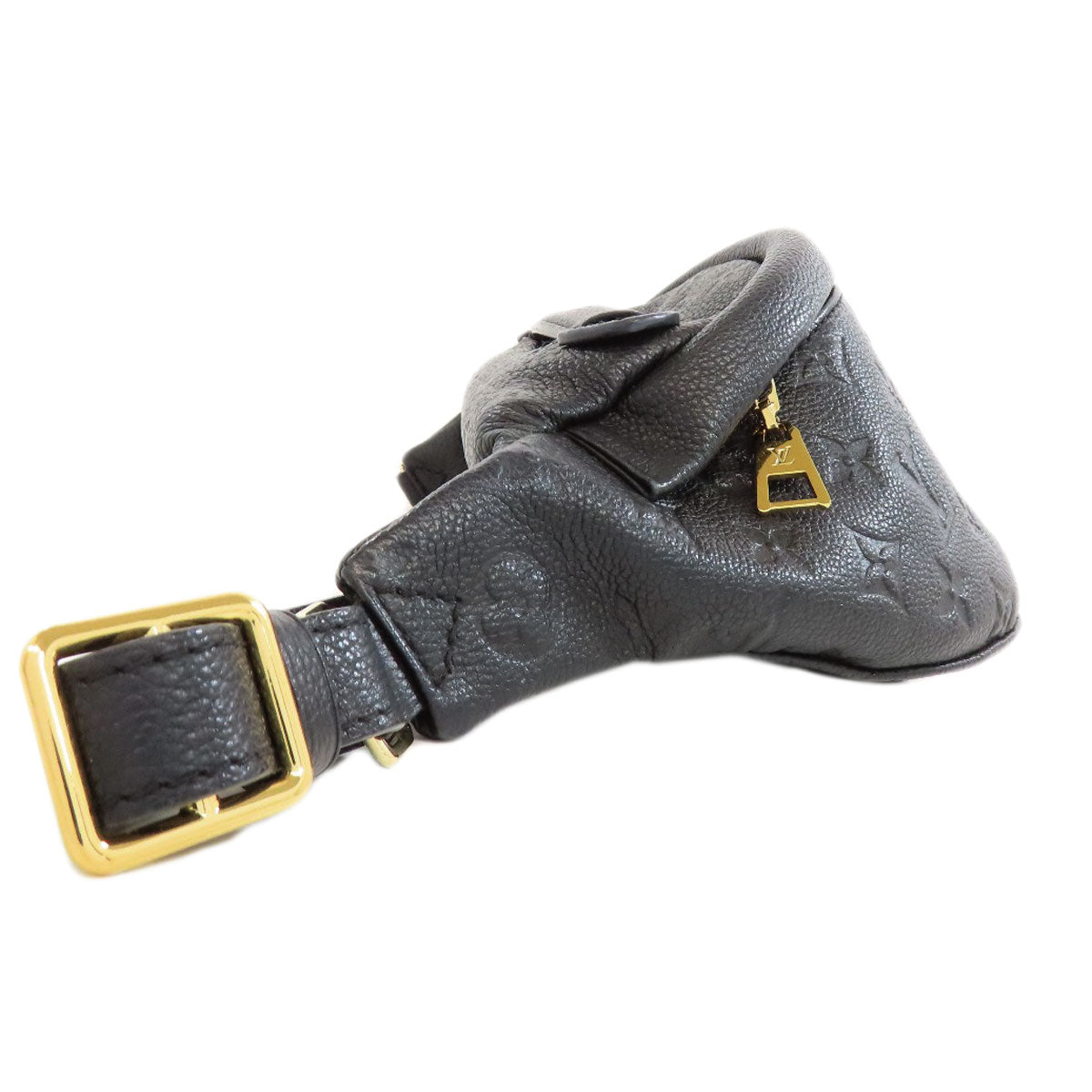 Louis Vuitton Sling Bag M44812 Ann Platt Black Bum Bag Women