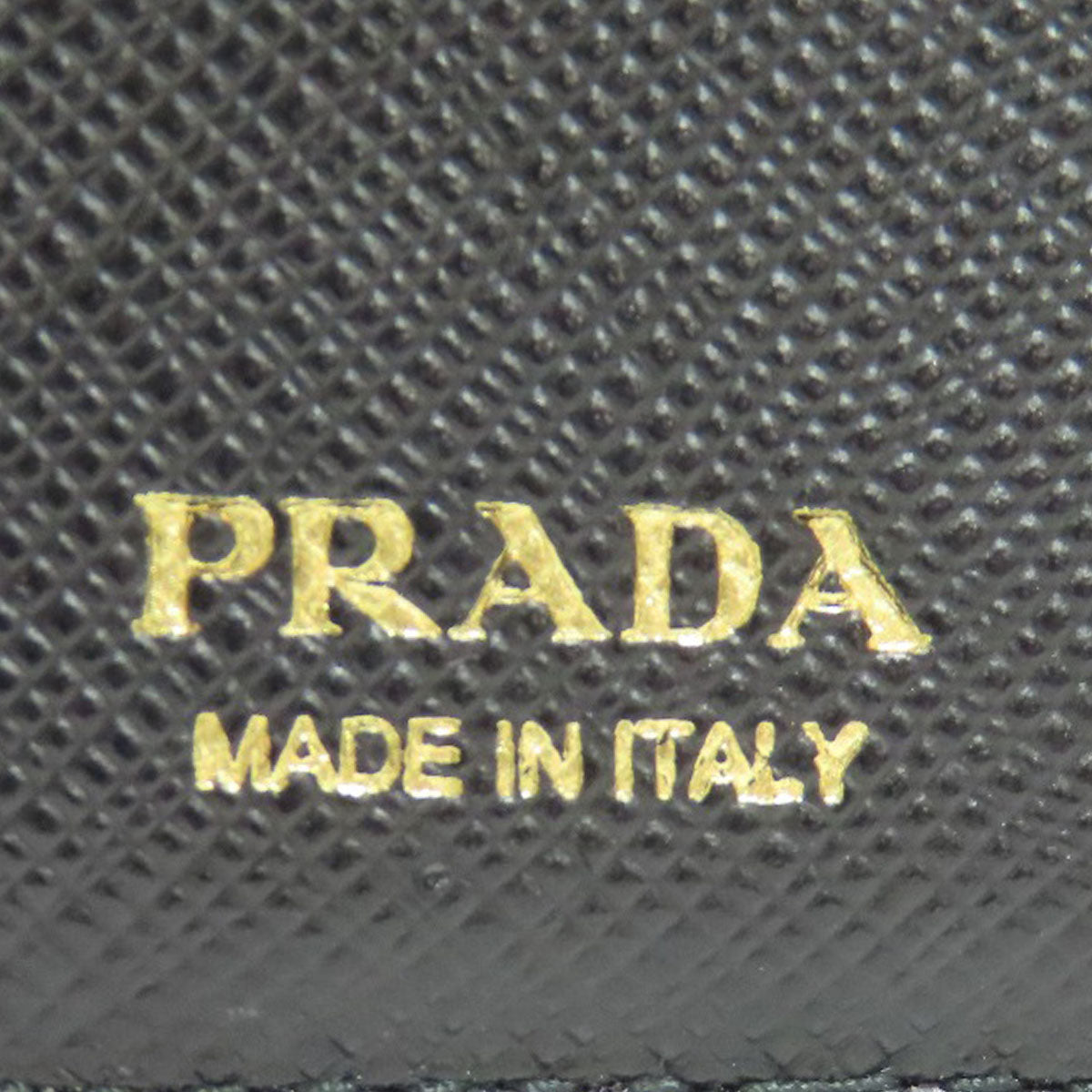 Prada Bifold Wallet 1Ml036 Safiano Black Logo Women