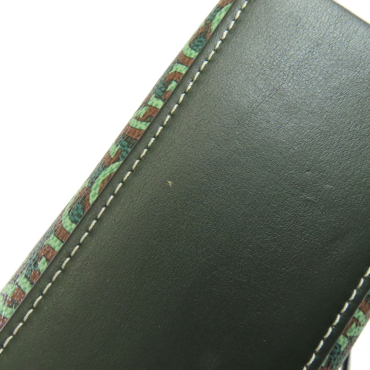 Coach Shoulder Bag Cf343 Pvc Green Maddie Crossbody Women