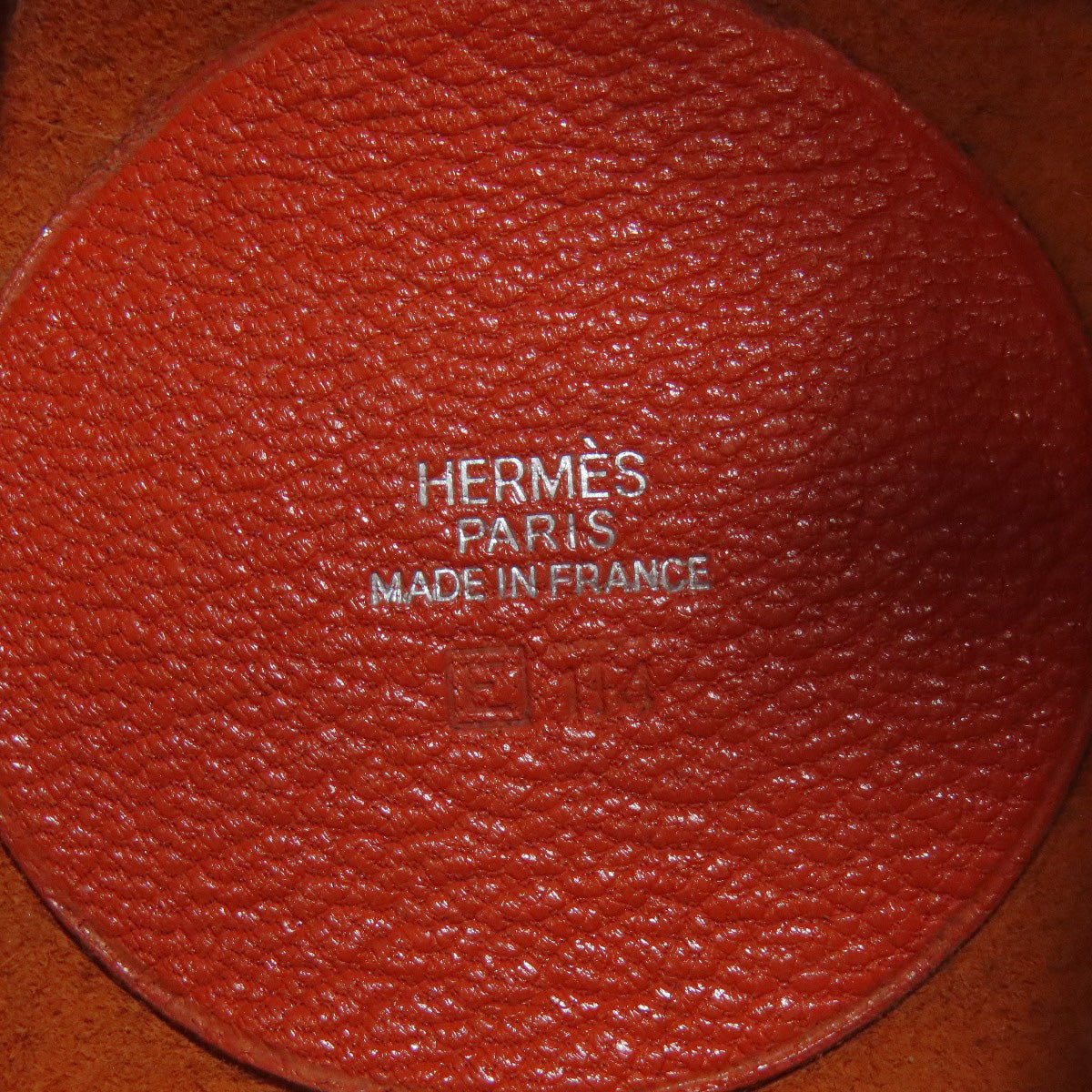 Hermes Accessory Pouch Shave Orange Vespa Porch Women