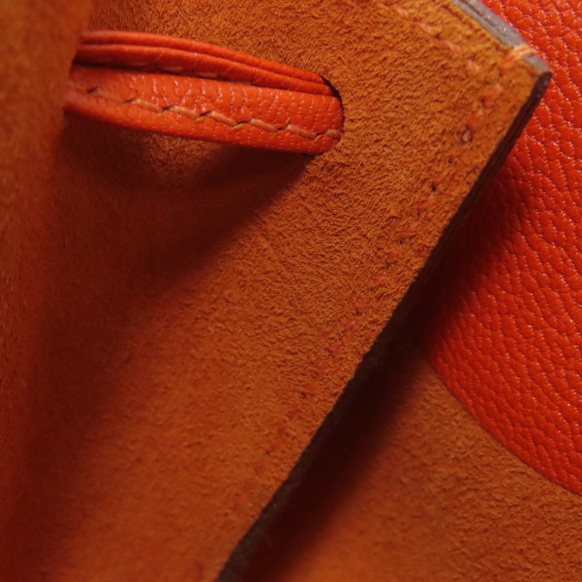 Hermes Accessory Pouch Shave Orange Vespa Porch Women