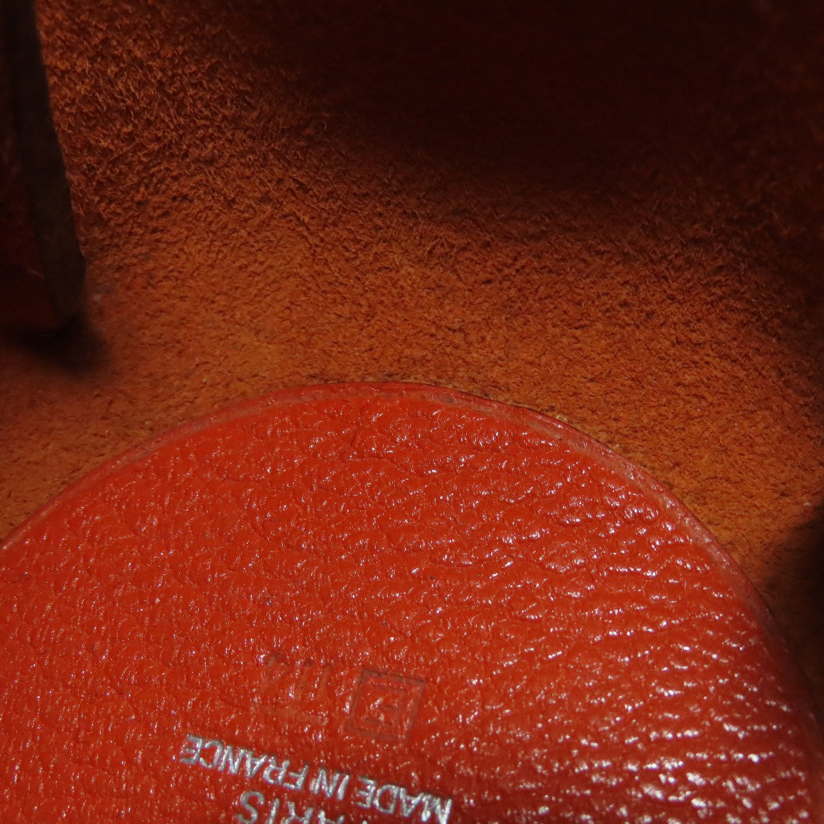 Hermes Accessory Pouch Shave Orange Vespa Porch Women