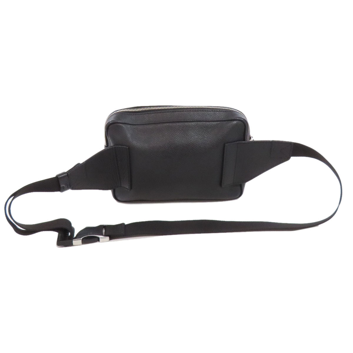 Louis Vuitton Sling Bag M33438 Taiga Leather Black Bum Bag