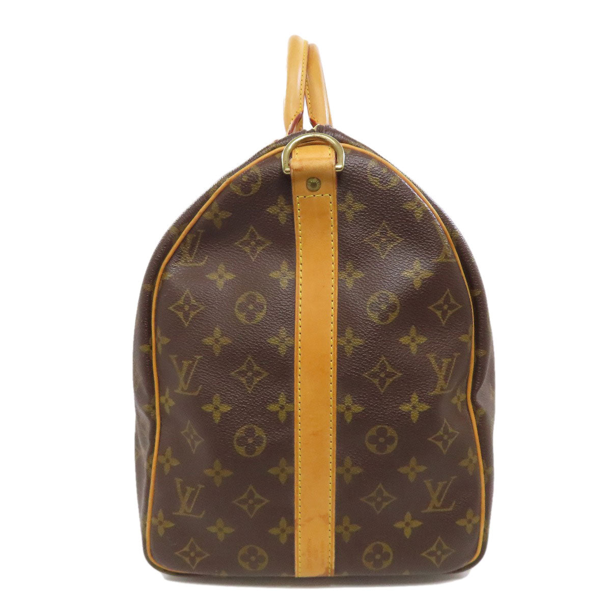 Louis Vuitton Boston Duffel Bag M41416 Monogram Canvas Brown Keepall 50