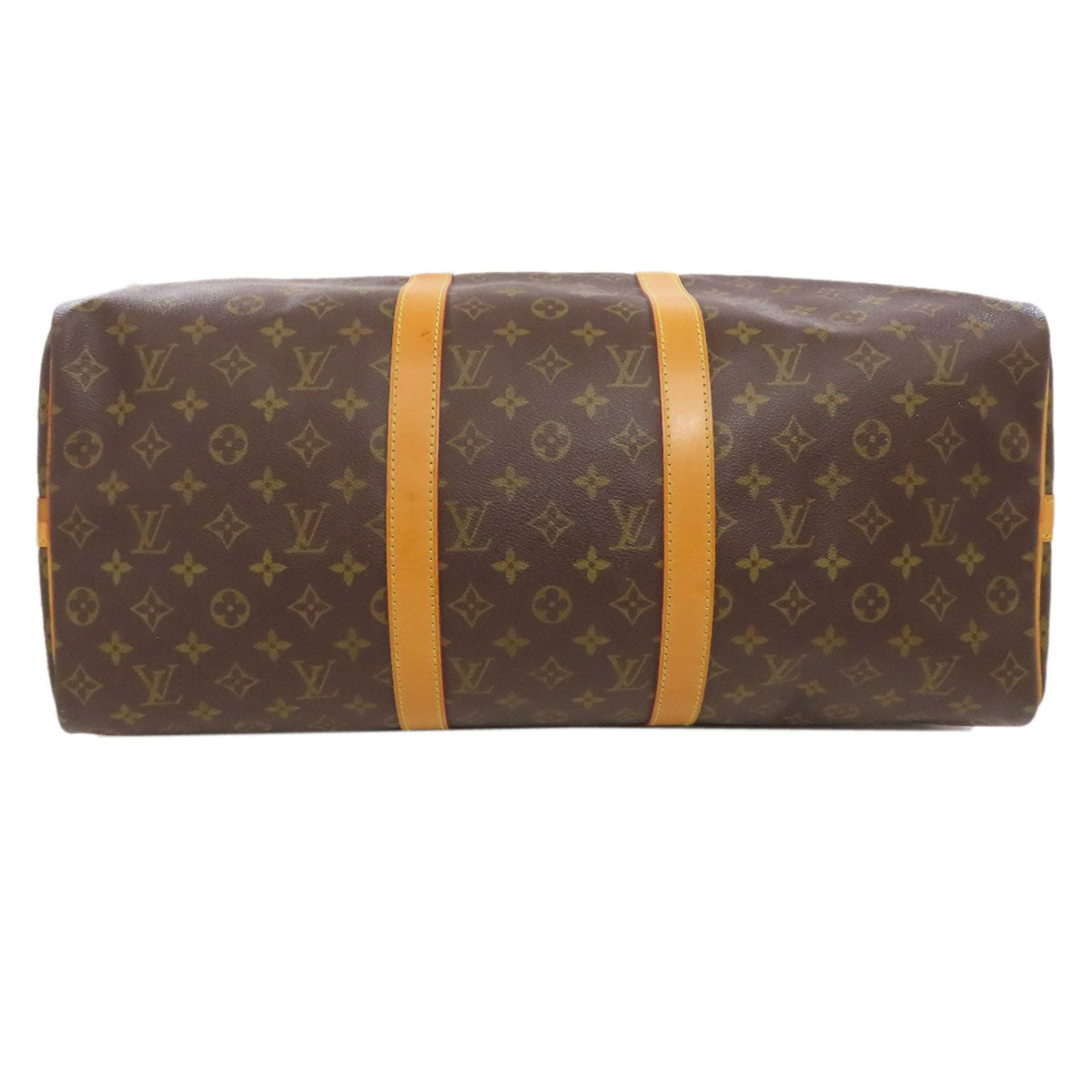 Louis Vuitton Boston Duffel Bag M41416 Monogram Canvas Brown Keepall 50