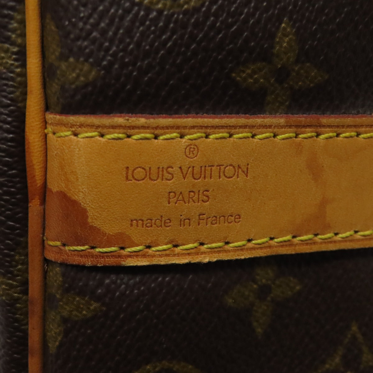 Louis Vuitton Boston Duffel Bag M41416 Monogram Canvas Brown Keepall 50